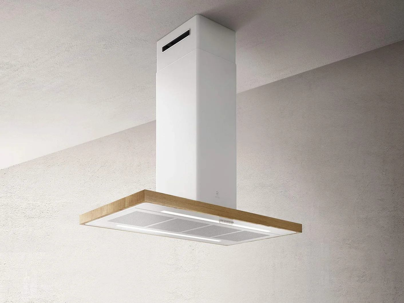 Elica Bio Island Hood WH/A/120X58