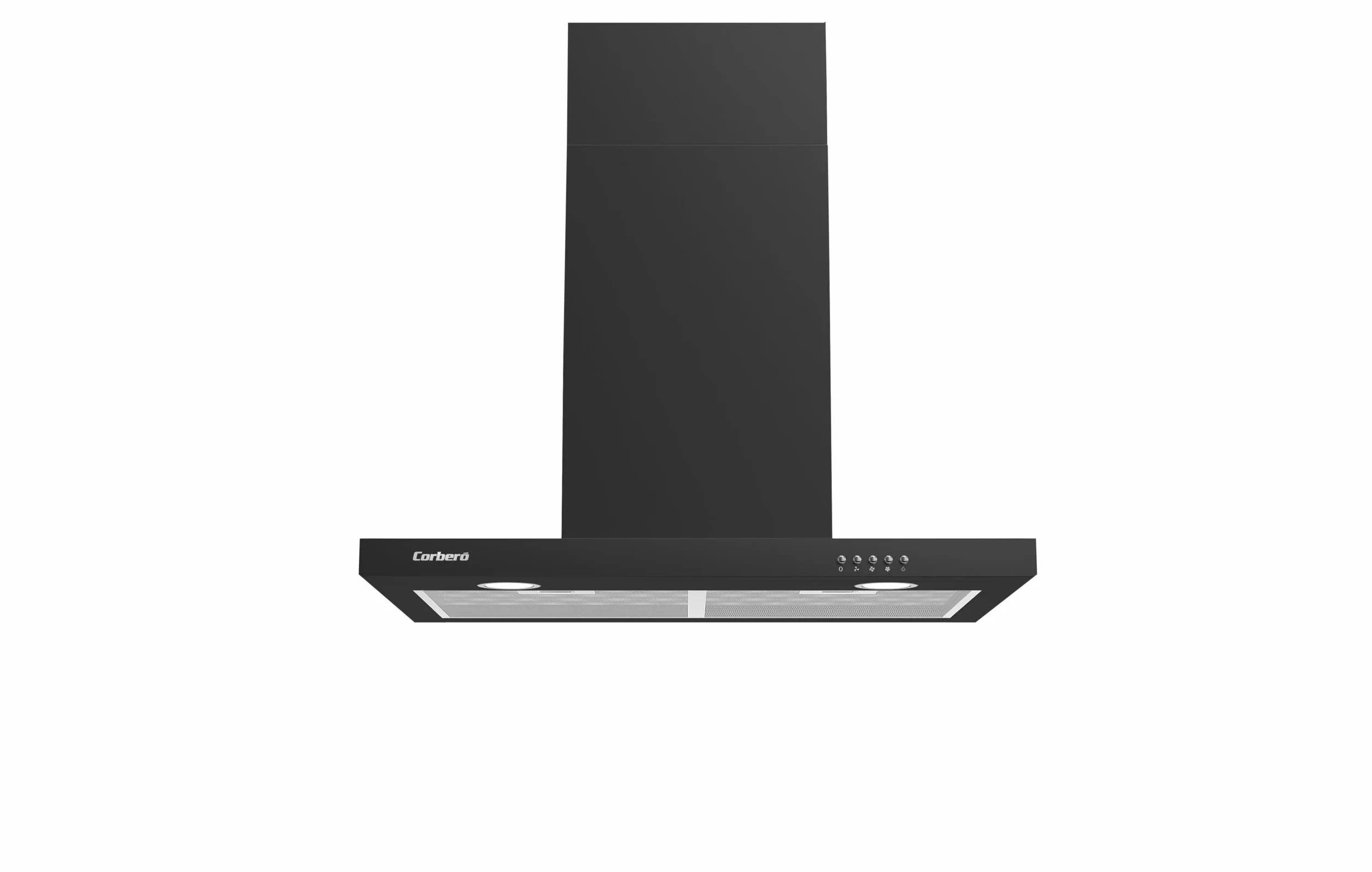 Campana Extractora Horizontal 70 cm VOSTOK760B 647,7 m3/h 168W Negro