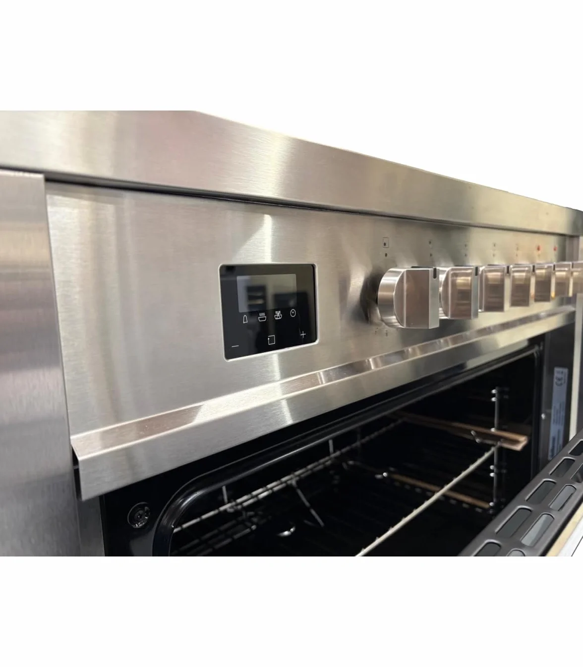 SOLTHERMIC VTI90AINOX INDUCCION CON HORNO ELECTRICO PANORAMICO/ANCHO 90 CMS / 5 FUEGOS CON ENCENDIDO AUTOMATICO/HORNO MULTIFUNCION 96 L. / ALTA GAMA