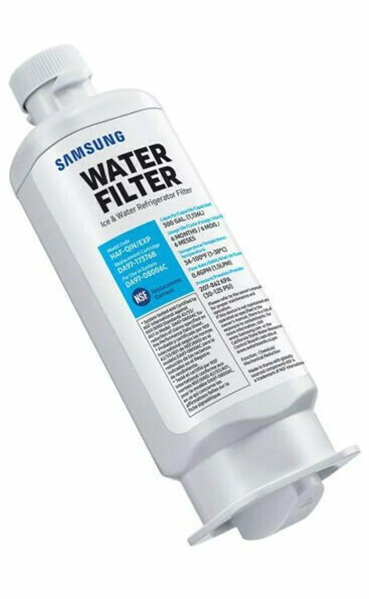 Samsung | 2x Filtro de agua HAFQIN, HAF-QIN/EXP, DA97-17376B, DA97-08006C Water Filter para frigorífico 4 Puertas