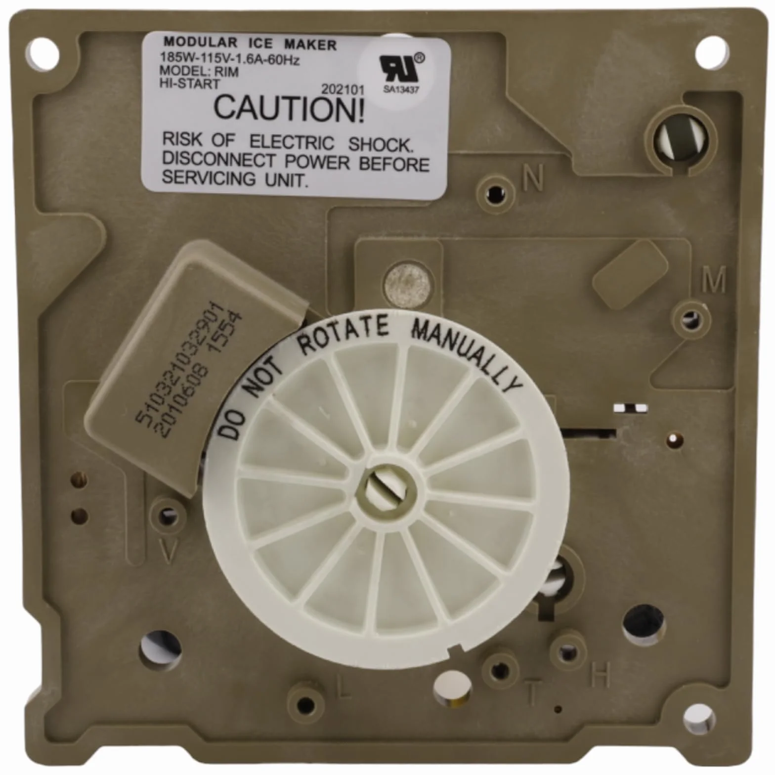 Evertechpro W10190935 - Módulo de control de máquina de hielo para refrigerador para modelos Whirlpool KSR, GD5, GS6, ED2, ED5, RS2