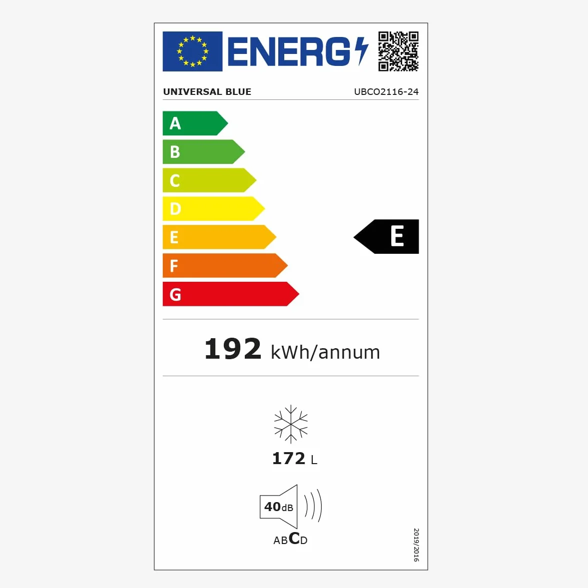 UNIVERSALBLUE Congelador Vertical 172L Pequeño 144cm | Congelador Pequeño Con Cajones | Refrigerador | Puerta Reversible | Bajo consumo | ENVÍO + SUBIDA A PLANTA INCLUIDO