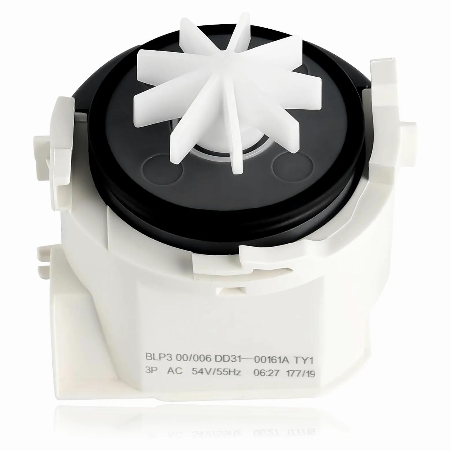 Motor mejorado de bomba de drenaje para lavavajillas, compatible con lavavajillas Samsung, reemplaza el número de pieza de la bomba de drenaje DD31-00016A, AP5917178, PS606350