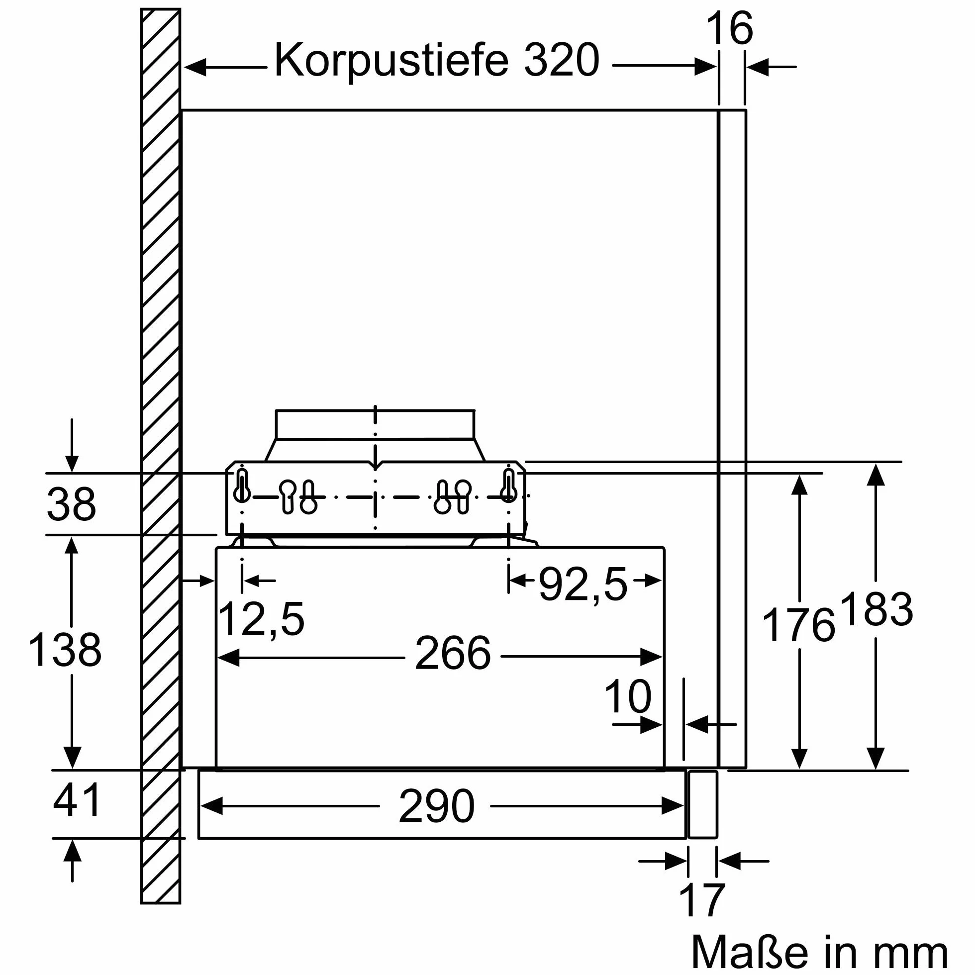 Bosch DFL064A52 Serie 4 - Campana de pantalla plana, 60 cm de ancho, circulación y salida de aire, fabricado en Alemania, motor EcoSilence Drive silencioso y eficiente, iluminación LED uniforme,