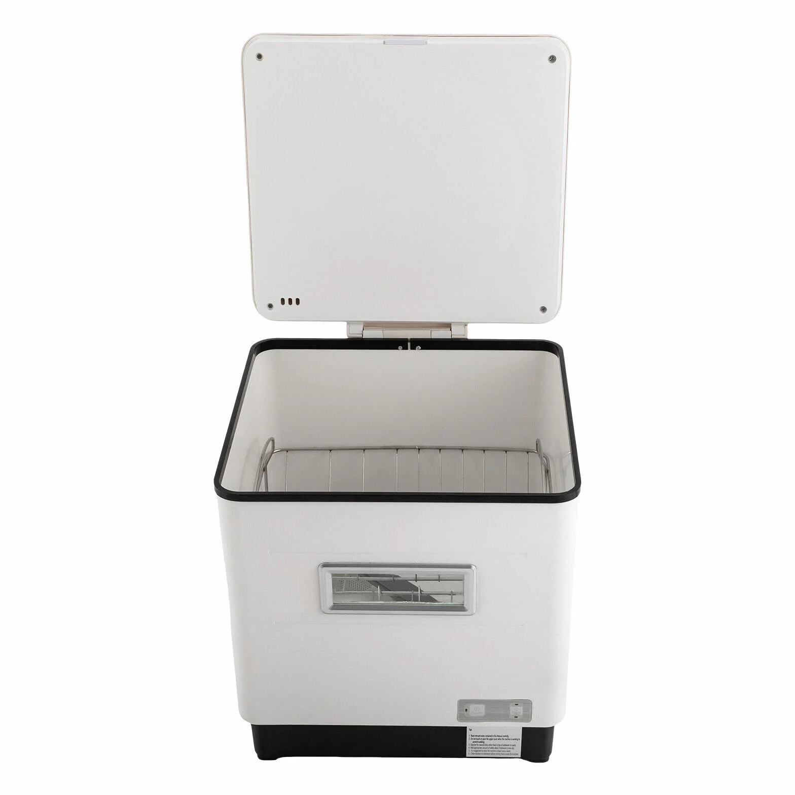 Lavavajillas de mesa, 1500 W, función de secado, para cocinas pequeñas, apartamentos, 60 L, wi dishwasher pequeño, para casa, oficina, camping con conexión de agua