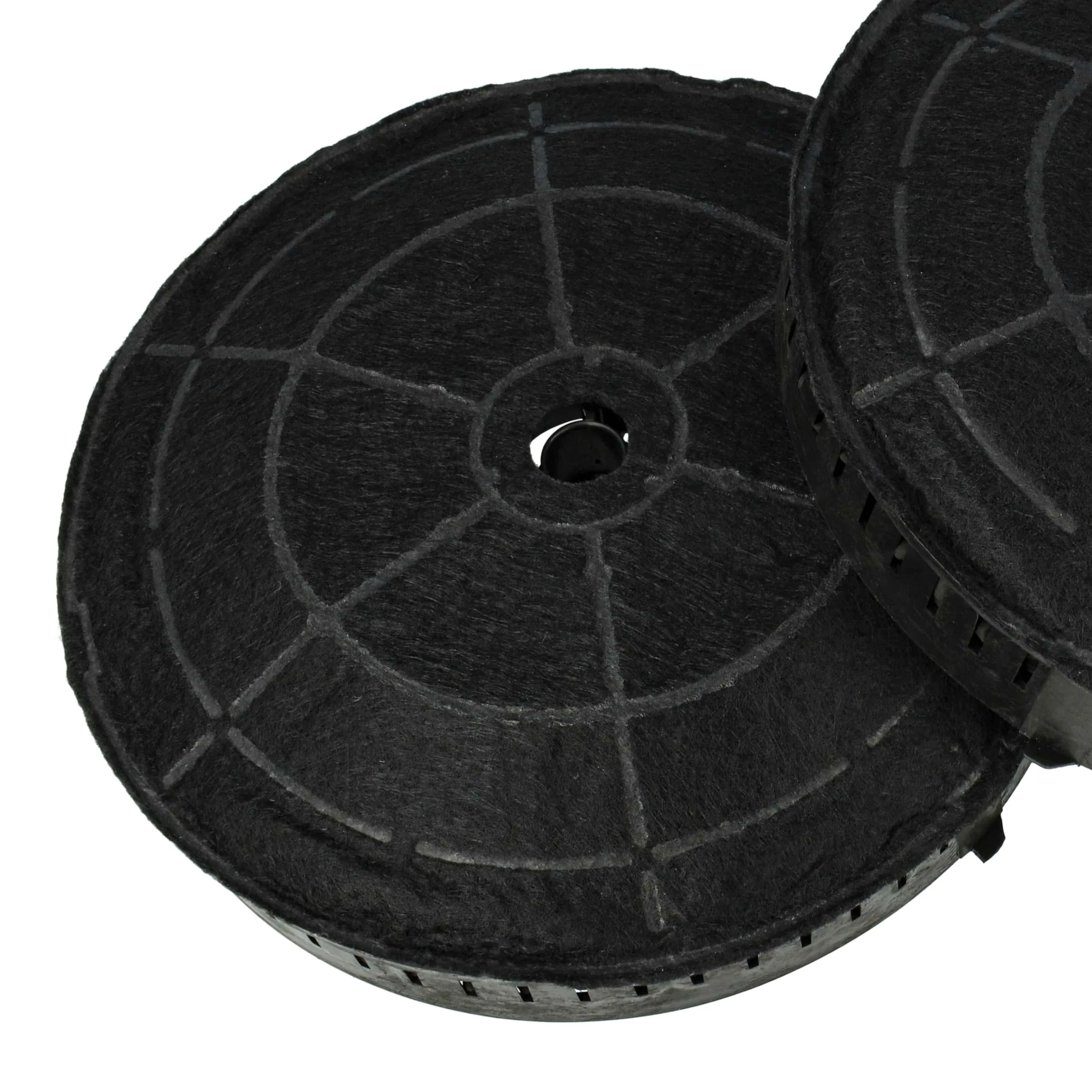 vhbw 10x filtro de carbón activado reemplaza Elica 8020283044777, CFC0140343, CFC0038668 para campanas cocina - 17,2 cm