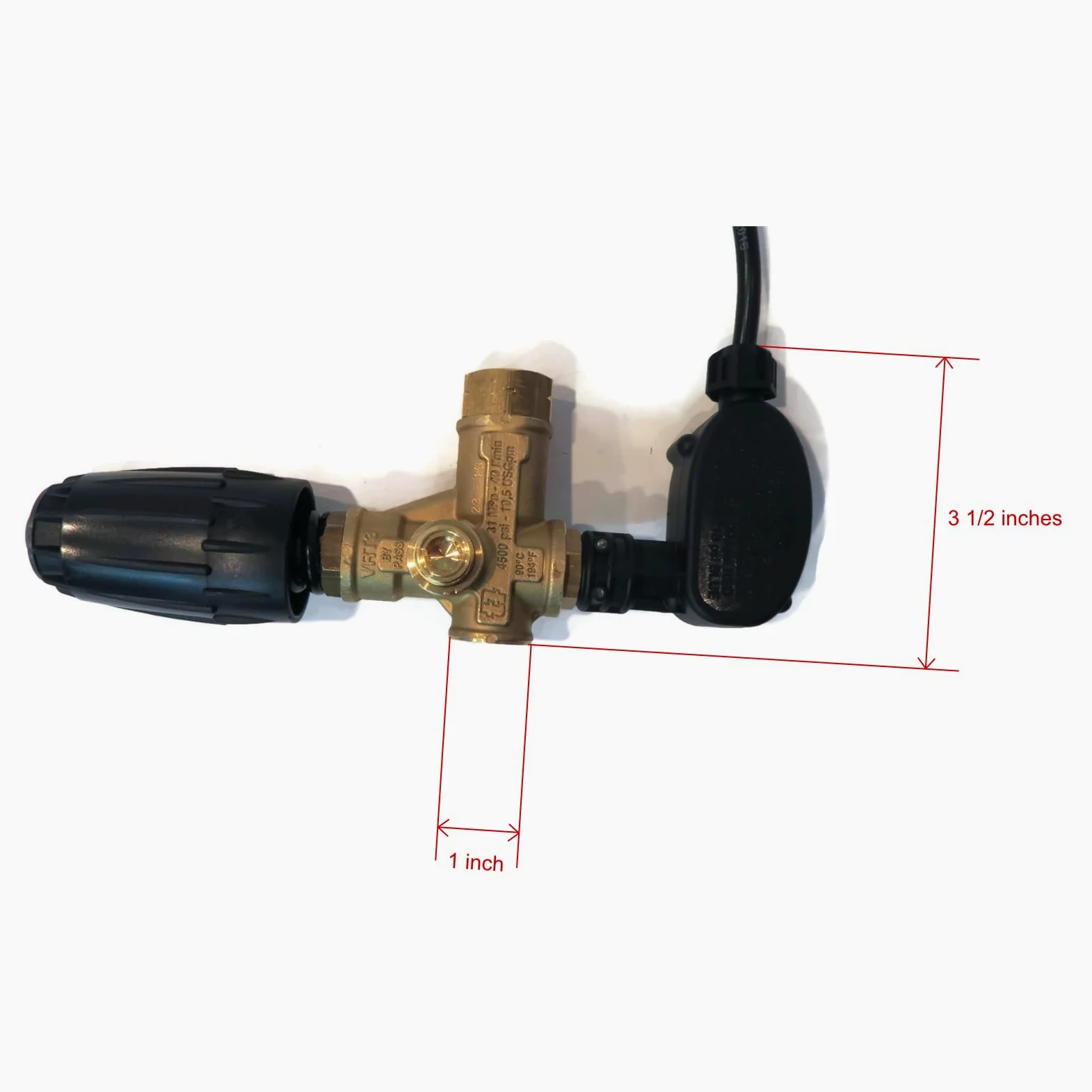 Válvula de descarga de bomba de lavadora AR con interruptor de presión VRT3-310PS6, VRT3310PS6