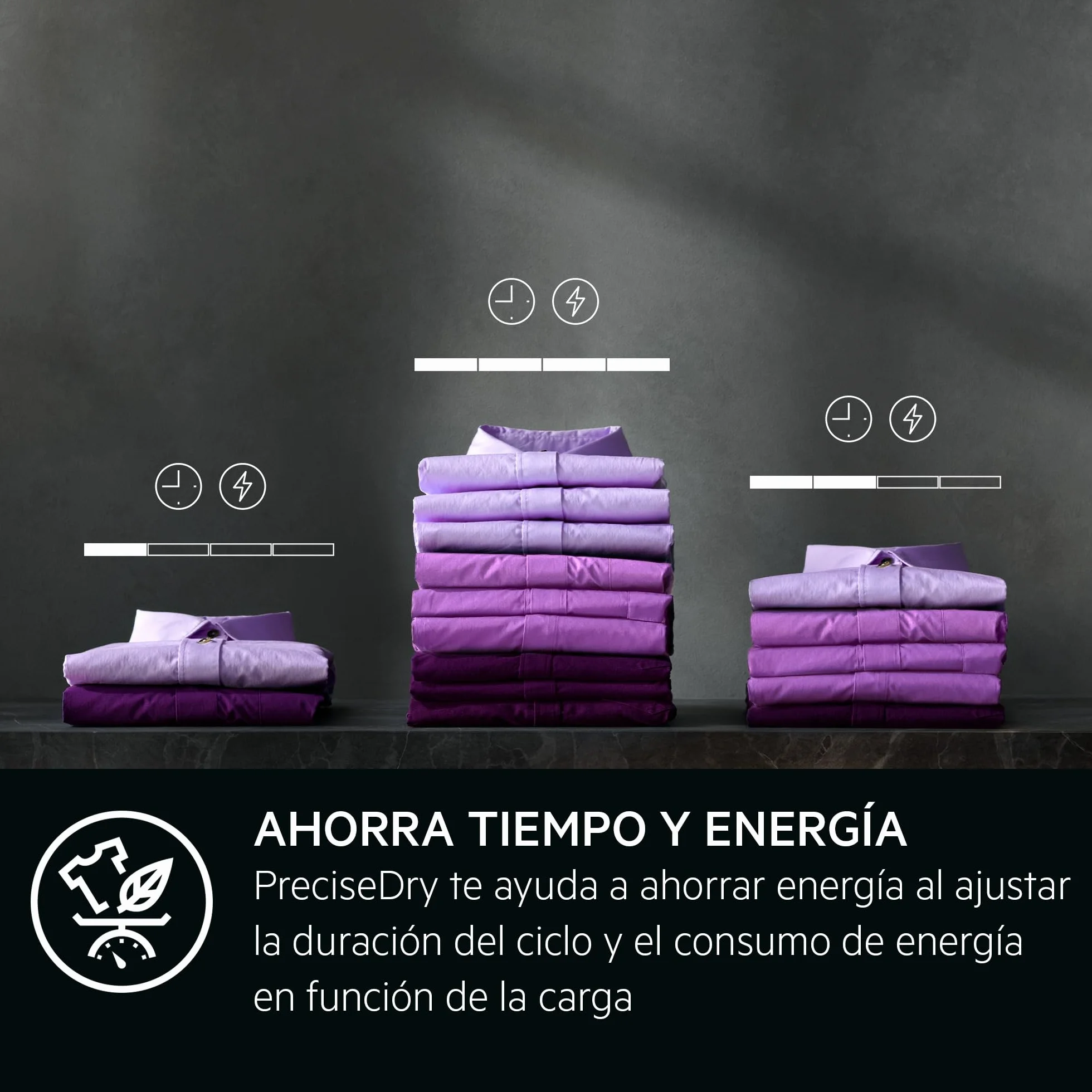 AEG TR718EAOB Secadora con Bomba de Calor Serie 7000 SensiDry 8 kg
