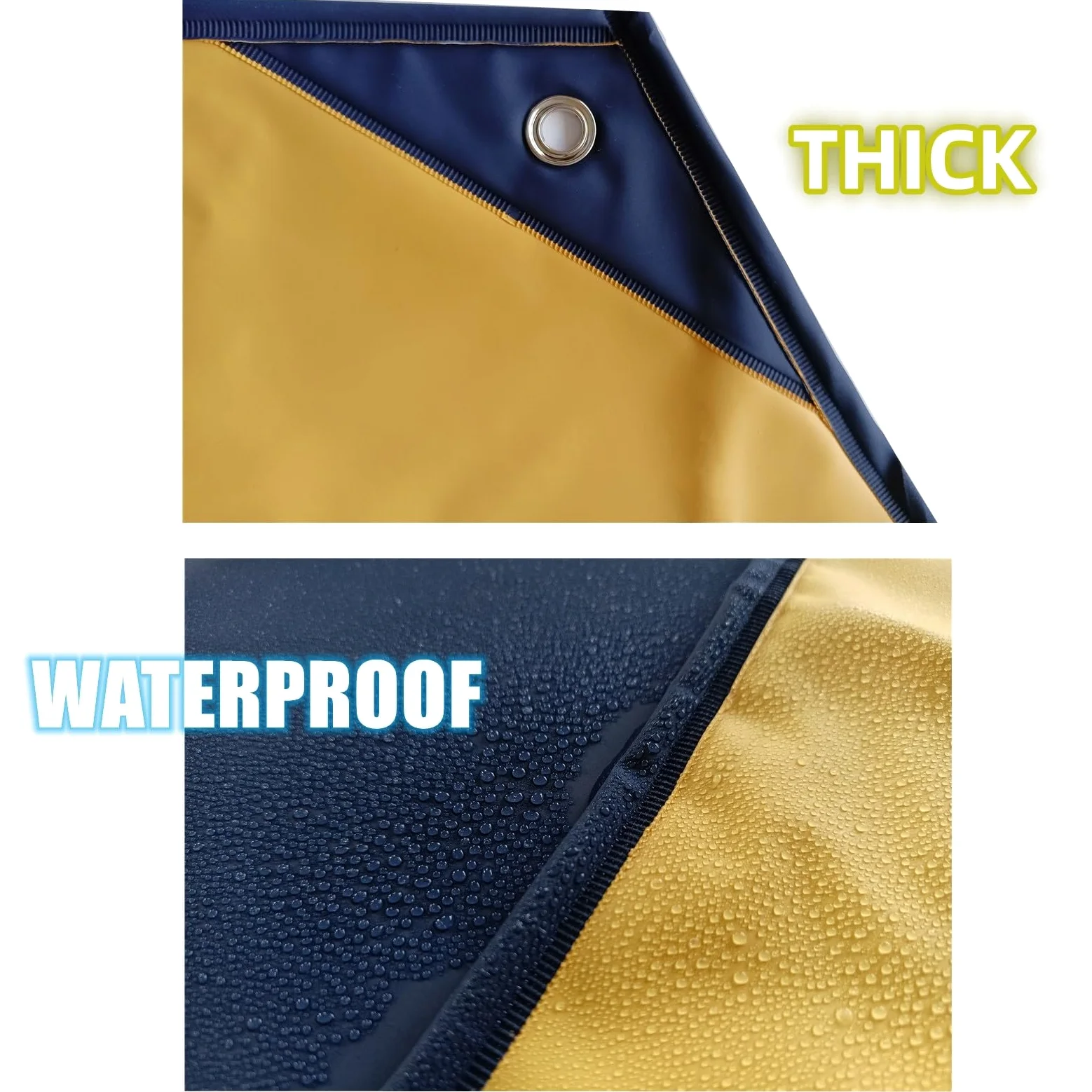 Delantal de goma impermeable con bolsillos para lavavajillas, 119 cm, correa ajustable para el cuello, para hombre, resistente al agua