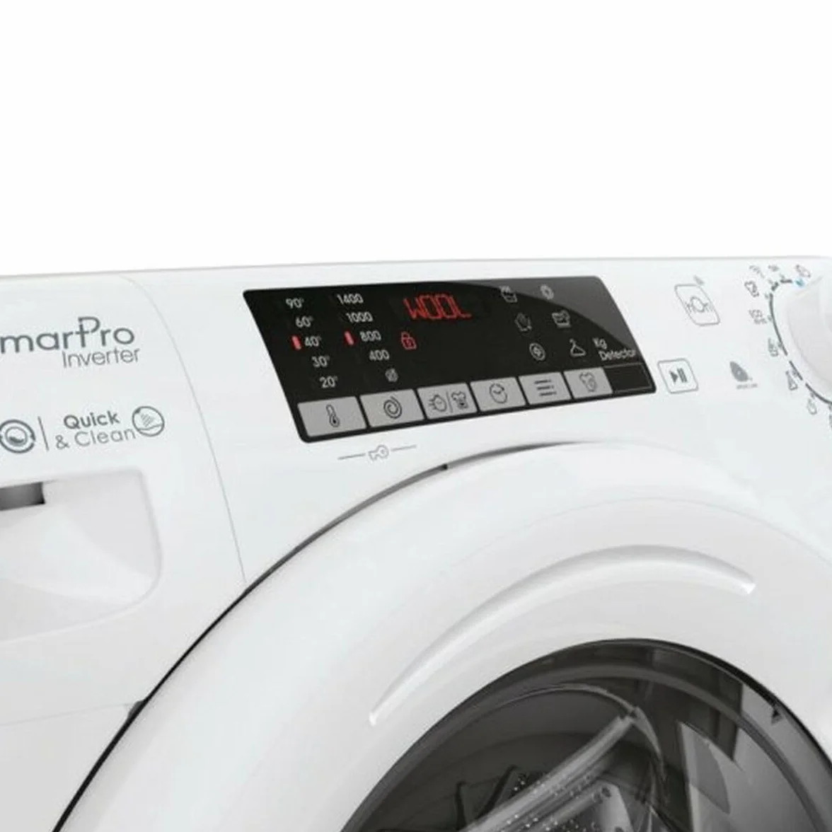 Candy Lavadora-Secadora Independiente de Carga Frontal Blanco D - Solución Ideal para Espacios Reducidos con Rendimiento Energético
