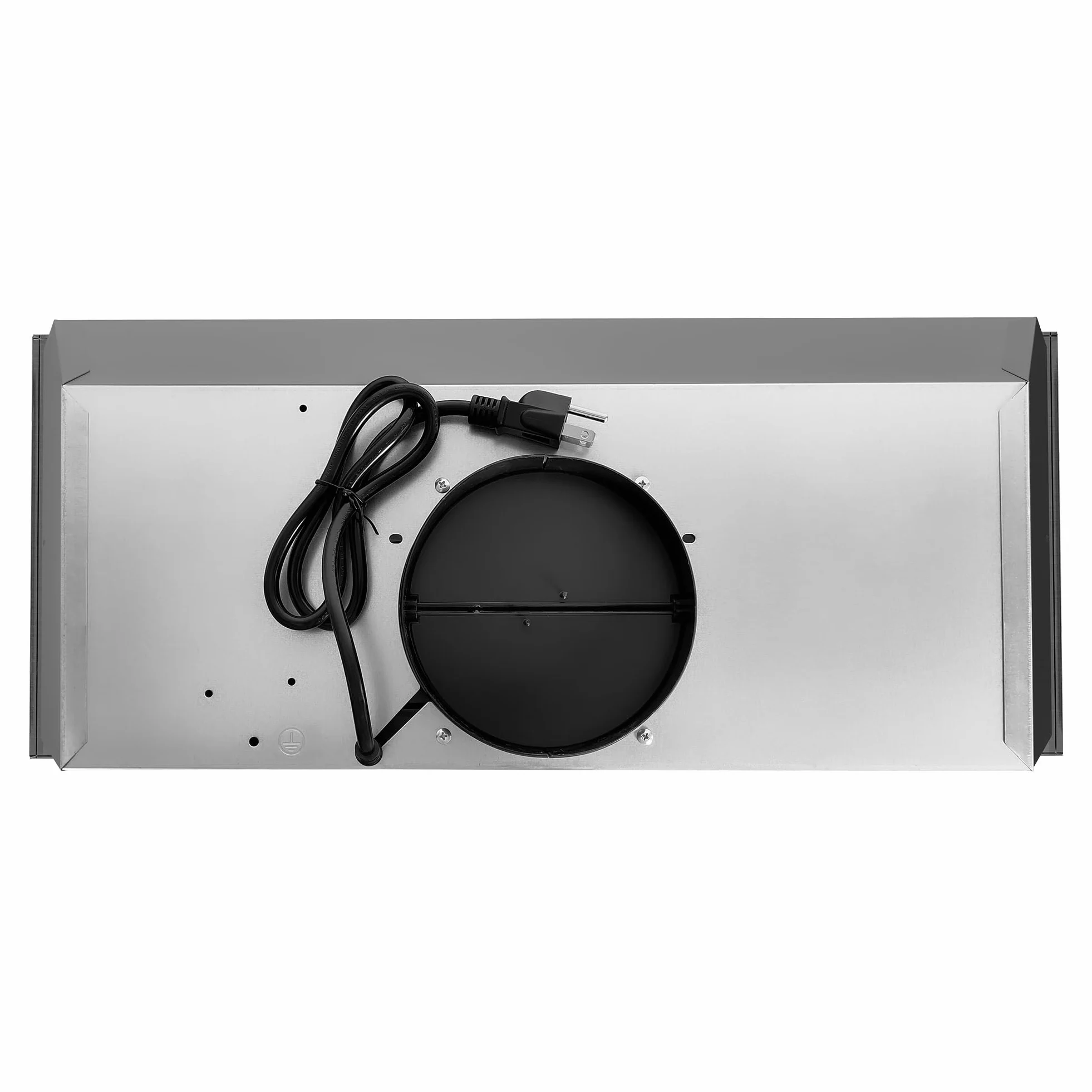 COSMO COS-30IRHS - Campana extractora Lumin Collection 380 CFM con conductos, controles táctiles, luces LED, acero inoxidable