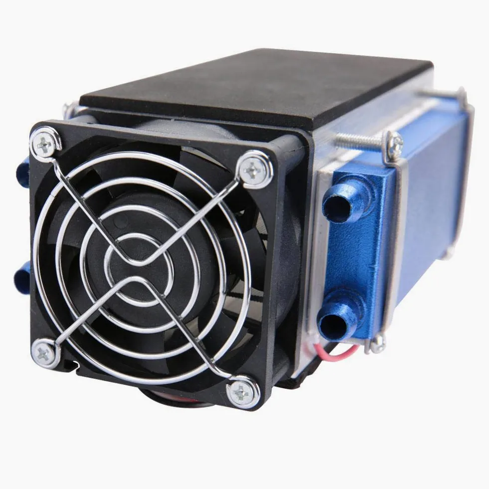 12V 420W 6-Chip Refrigerador termoeléctrico Refrigeración del semicondensador Para enfriamiento de áreas pequeñas o enfriamiento de camas para mascotas
