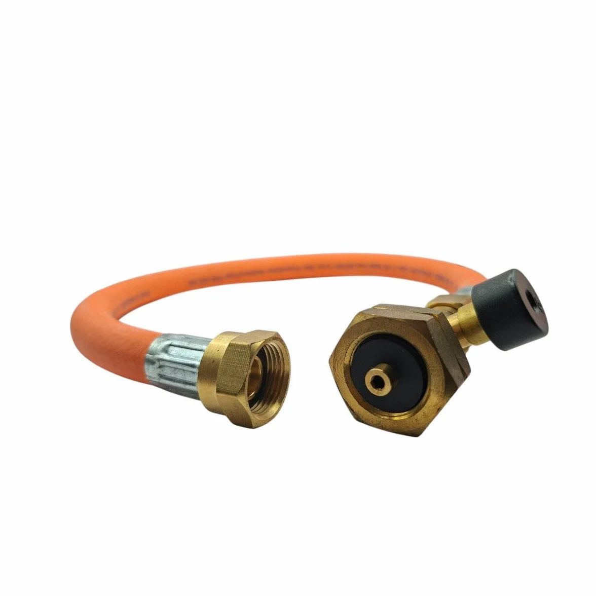 GLP - Manguera de gas de propano EFV de 450 mm - G5 a W21.8 de alta presión para caravanas, autocaravanas y autocaravanas
