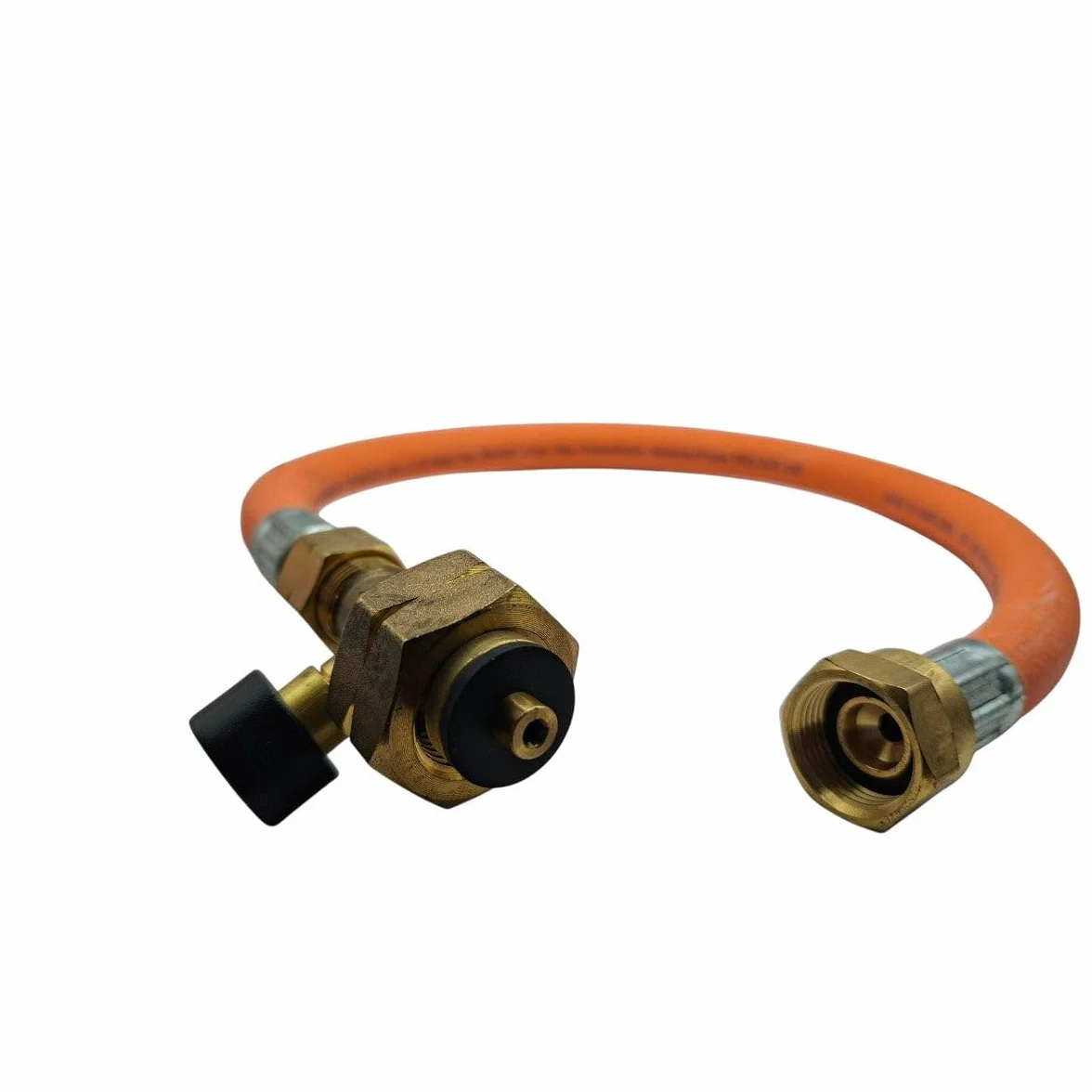 GLP - Manguera de gas de propano EFV de 450 mm - G5 a W21.8 de alta presión para caravanas, autocaravanas y autocaravanas
