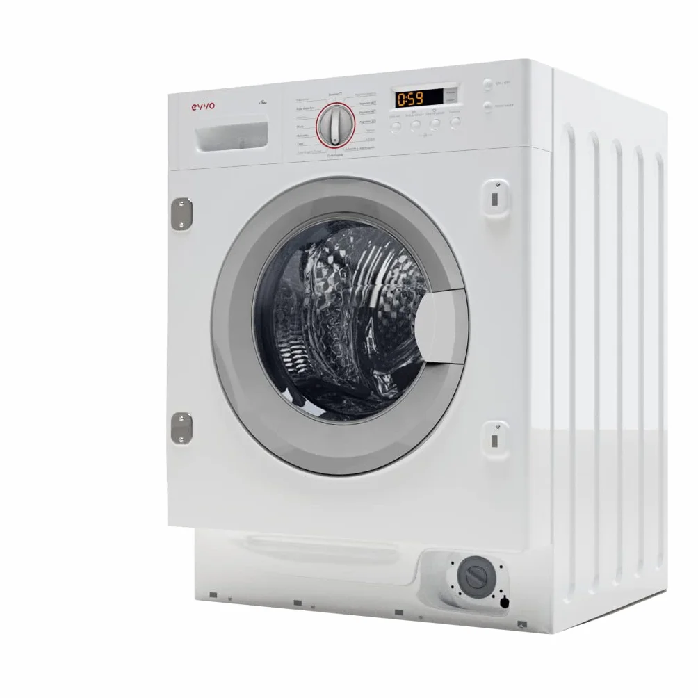 EVVO Lavadora-secadora integrable i8w6se - 8 Kg lavado/ 6 Kg secado,1400RPM