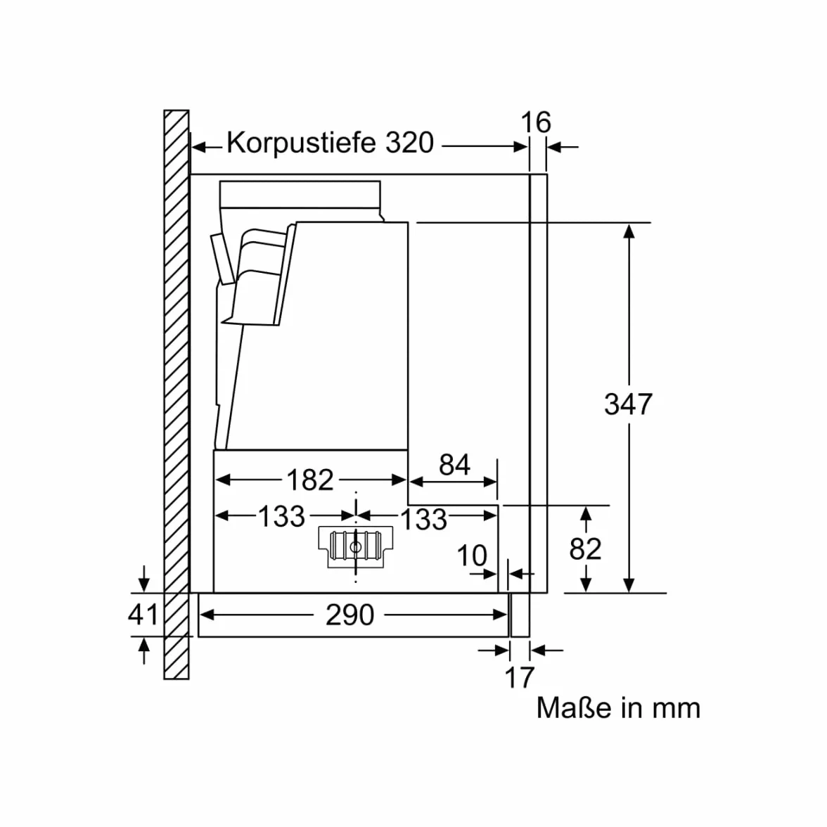 Bosch DFR067A52 Serie 4 - Campana de pantalla plana, 60 cm de ancho, circulación y salida de aire, fabricado en Alemania, motor EcoSilence Drive silencioso y eficiente, iluminación LED uniforme,