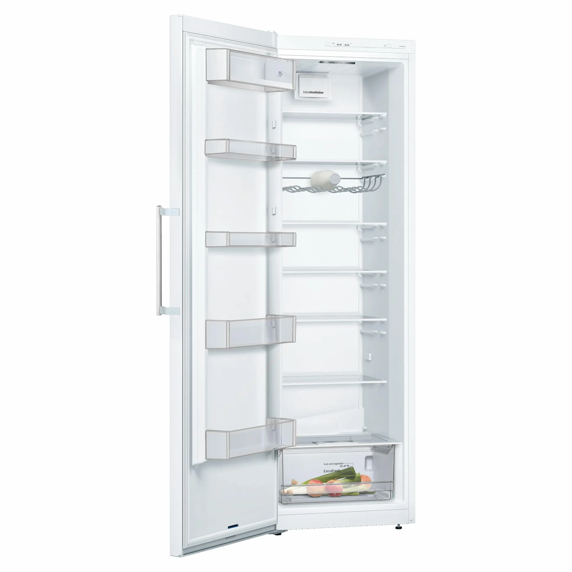 Balay - Frigorífico 1 puerta, ExtraVentilation, Cajón Fresh, Blanco, 3FCE553ME