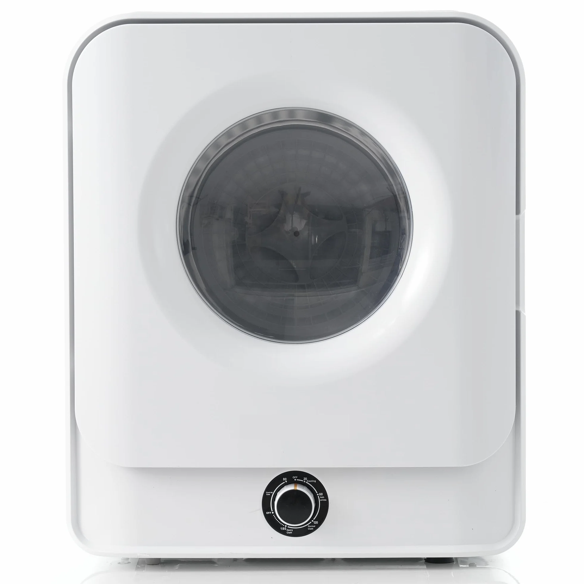 Merax Secadora pequeña con 5 programas, montaje en pared, con protección contra sobrecalentamiento y filtración múltiple, 3 kg de potencia real hasta 4,5 kg/830 W [clase energética C]
