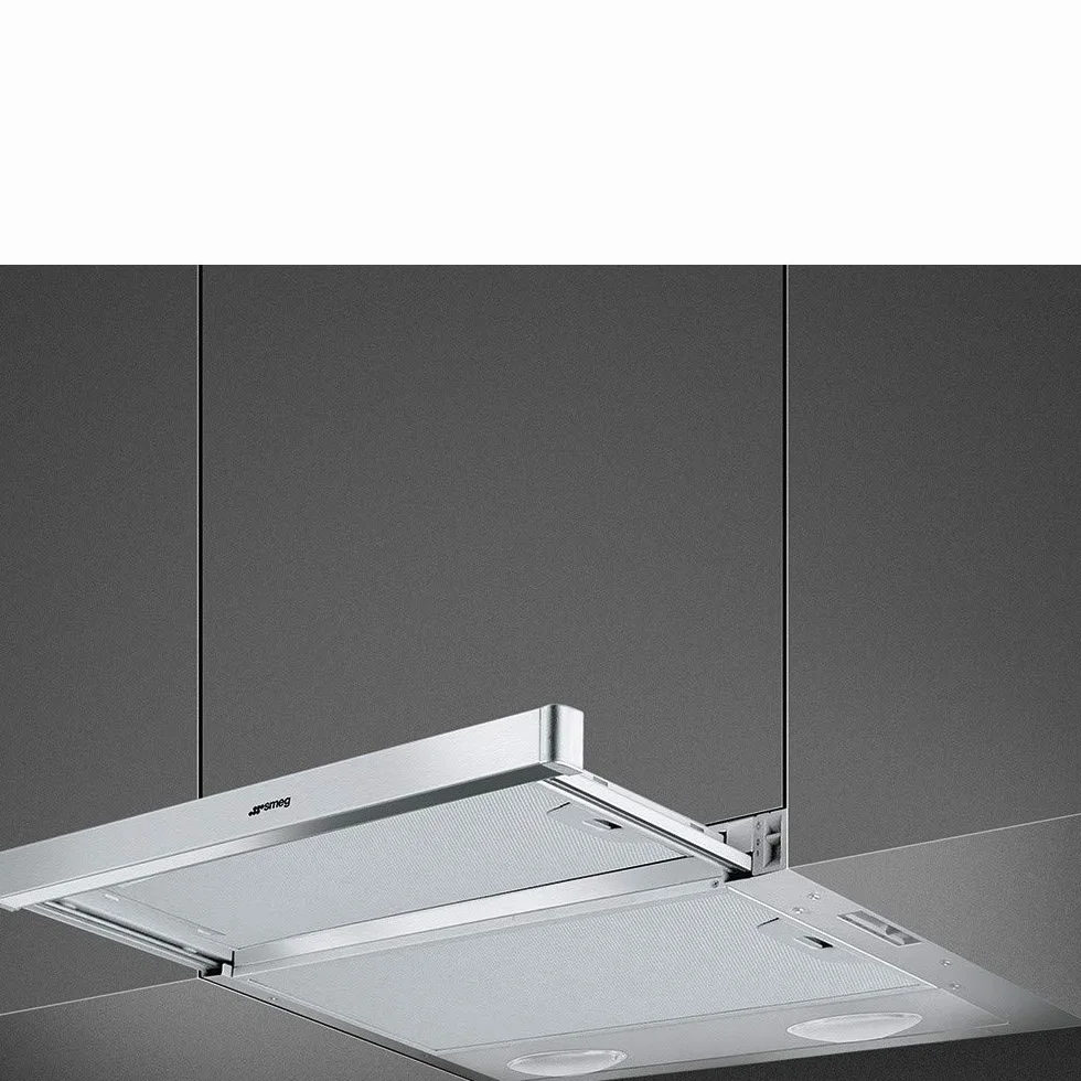Smeg KSET61E2 - Campana (315 m³/h, Canalizado/Recirculación, E, D, C, 67 dB)