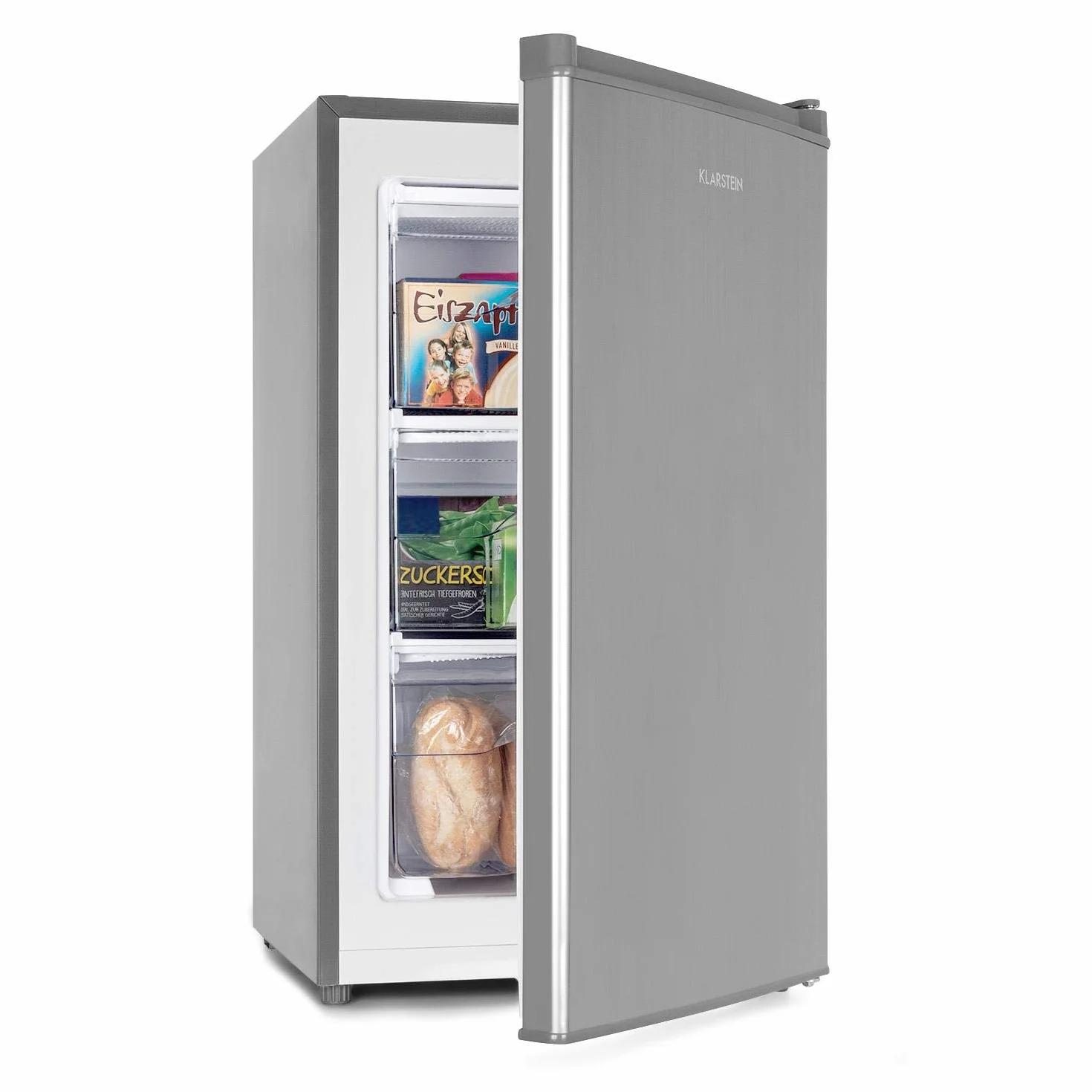 Klarstein Garfield Eco L congelador - 60 litros de capacidad, eficiencia energética de clase A++, 3