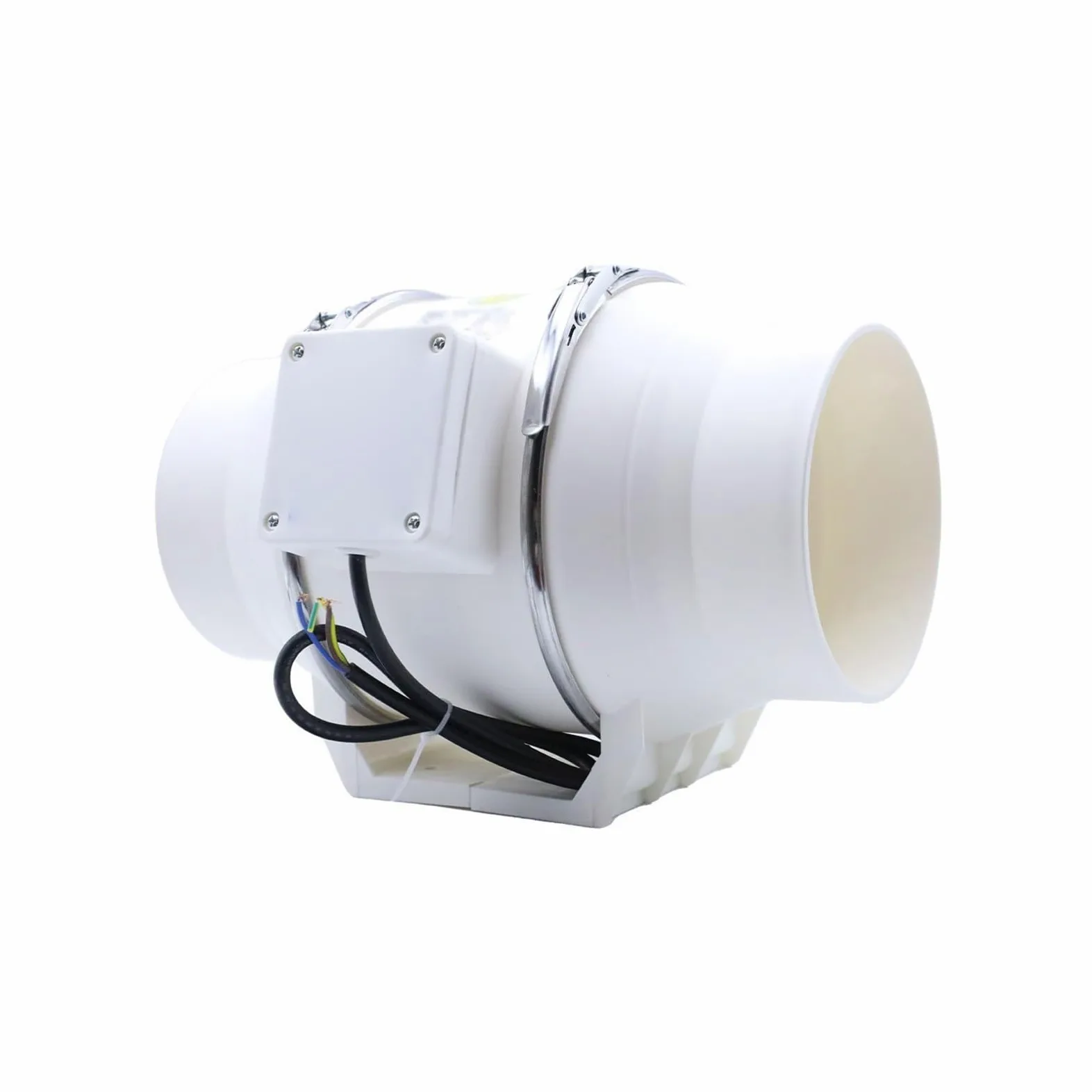 Ventilador de ático Extractor de conducto refuerzo industrial, ventilador extracción silencioso alto volumen aire for uso doméstico y comercial para el cuarto de baño