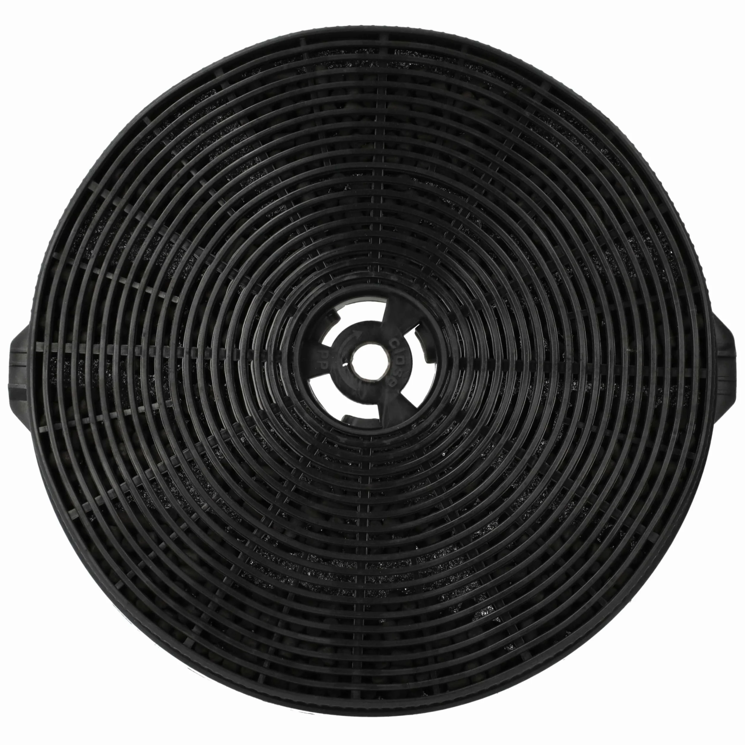 vhbw 10x filtro de carbón activado compatible con Firegas FGS-EBL17R1160CC | FGS-EWL11BR1160CC campanas cocina - 17,5 cm