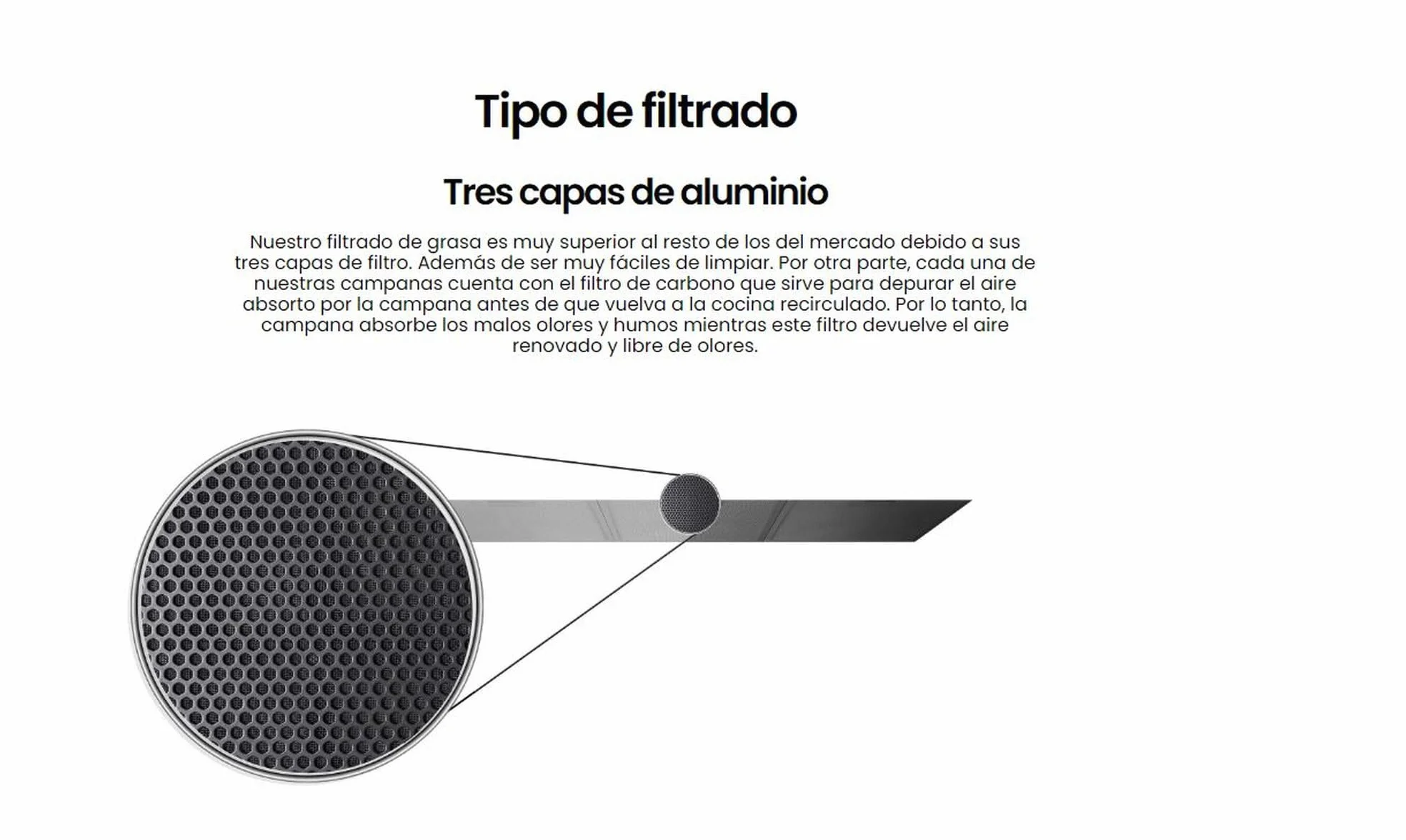 CAMPANA EXTRACCION ISLA CMPT-ISH99X INFINITON (90cm, 800m³/hC de extraccion, Campana tipo ISLA, Luces LED, 3 Niveles de potencia, Filtro de aluminio, Tocuh Panel, 67dB)