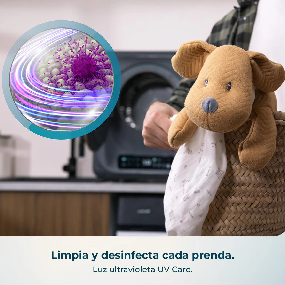 Cecotec Secadora Compacta de Evacuación 3Kg Bolero DressCode Dry 3400V. 8 Programas, Bajo Consumo, Secado Automático Inteligente, Pantalla FullColor, Función UV Care, Dry Shoe Pro y Delay Start