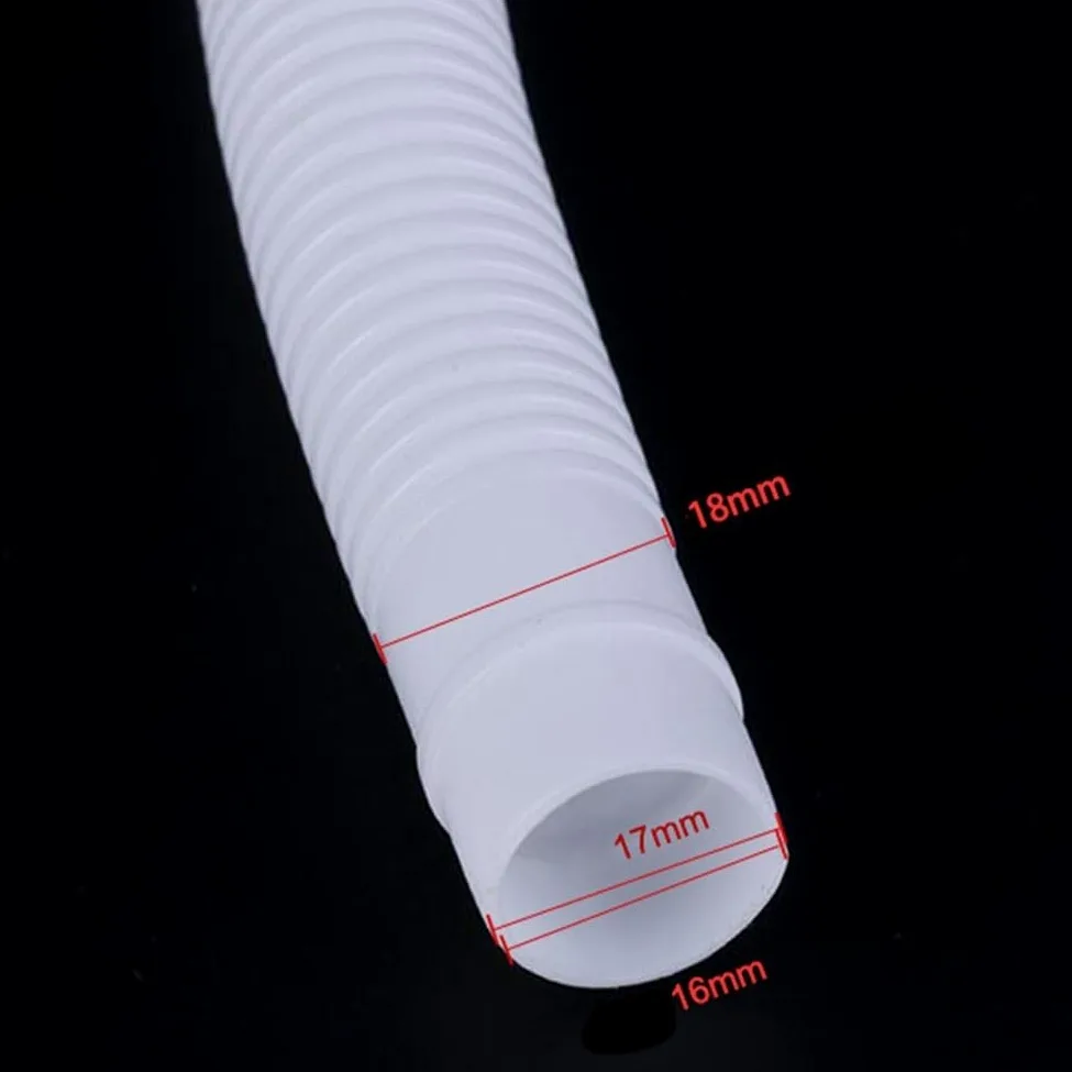 Tubo de extensión de manguera de drenaje universal Manguera flexible de entrada de agua for desagüe de lavadora y aire acondicionado, longitud de 25 m(5M)
