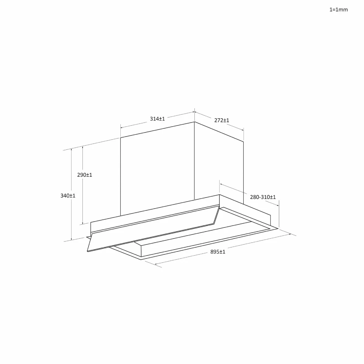 HAIER Campana Grupo Filtrante HAPY9CBS4BG 90cm
