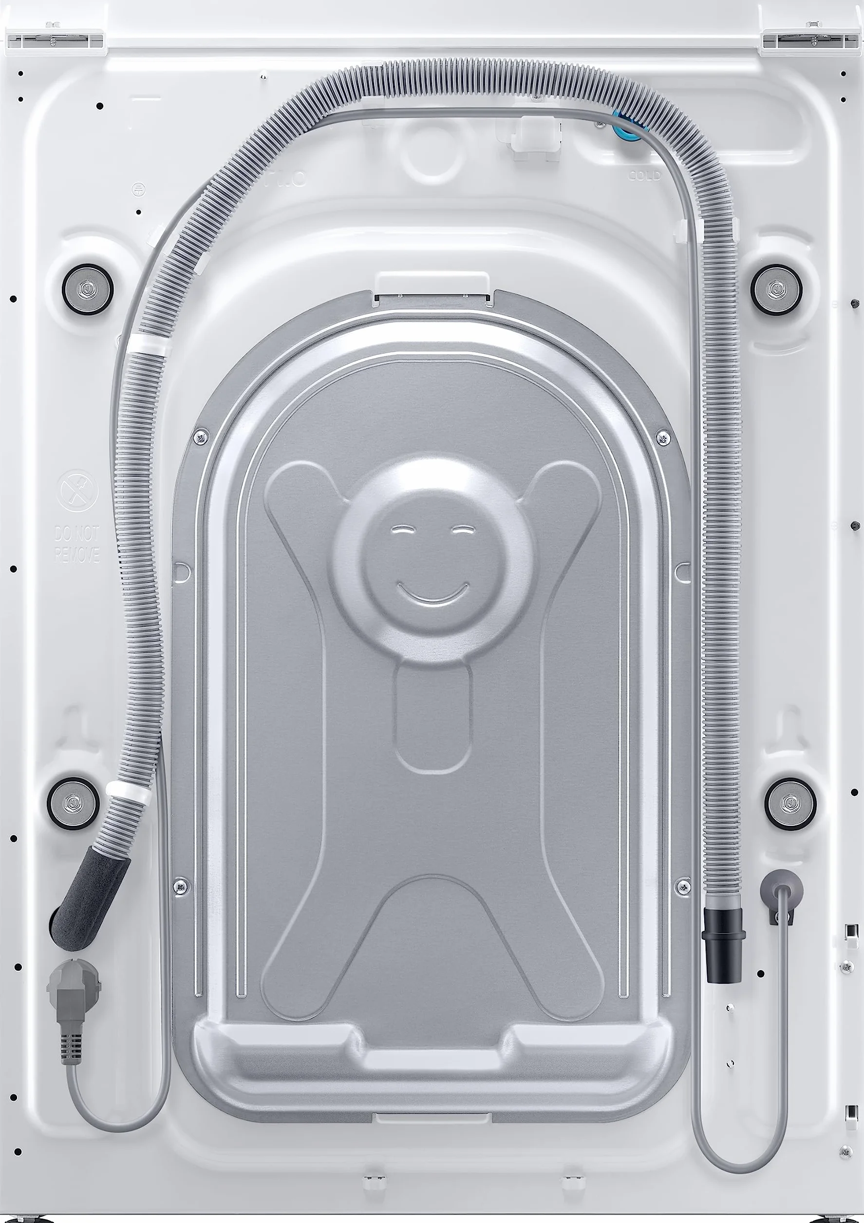 Samsung WD81T554ABW/S2 - Secador de lavado (8 + 5 kg, eficiencia energética: C/E (W/W+D), 1400 rpm, espuma activa, AddWash, WiFi, AirWash, vapor higiénico, manchas intensas, nivel de ruido A)