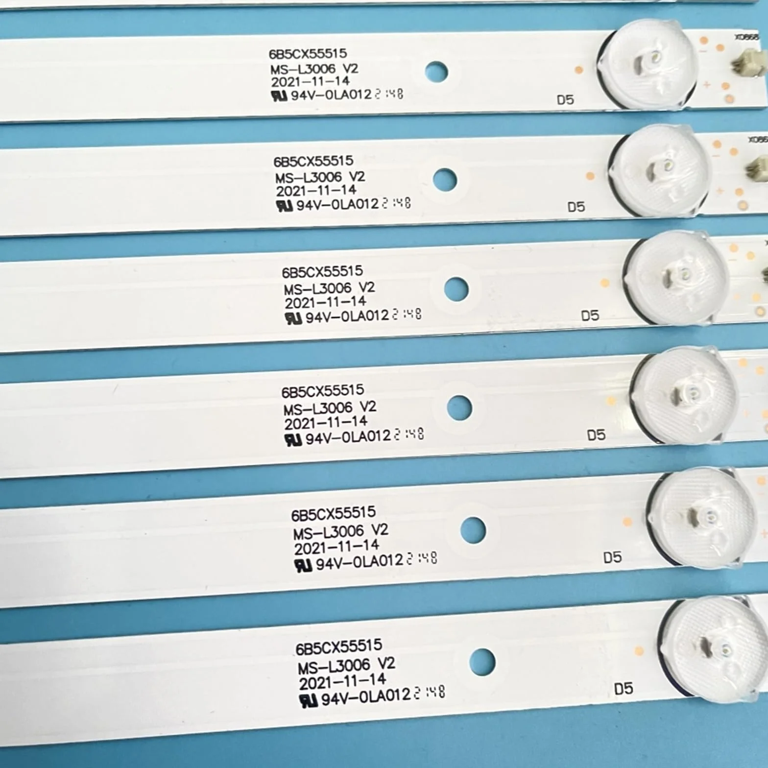 Tiras LED compatibles for Polarline 58 Pulgadas Si58us CX58D05-ZC22AG-02E K58DLX9US CX580DLEDM 58PU55STC-SM CX580DLEDM JL.D58051330-006AS-M