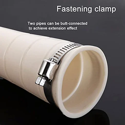 Extensión de manguera de drenaje para lavadora, tubo de drenaje automático universal, compatible con la mayoría de lavadoras, construcción resistente, ideal para drenaje de lavabo