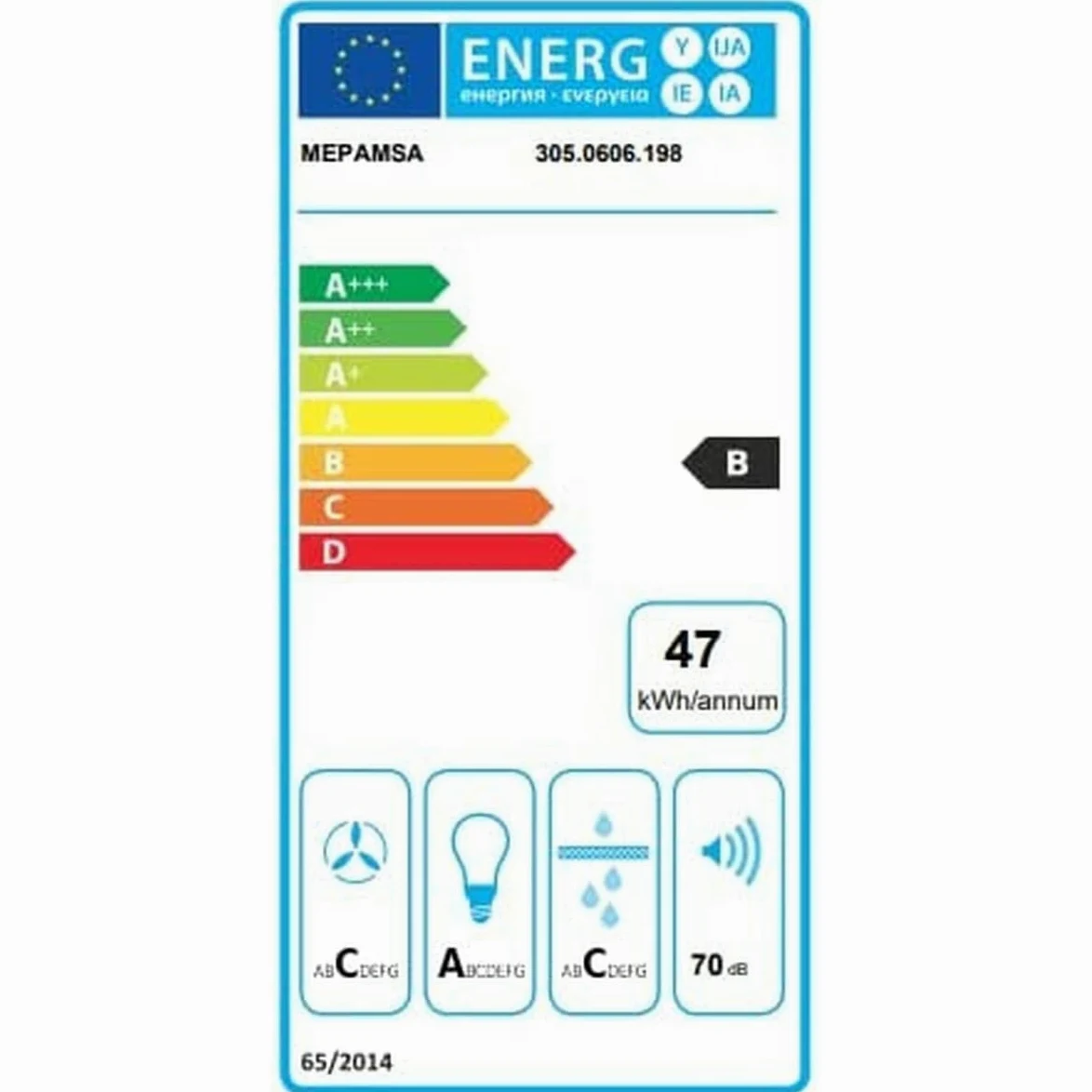 CAMPANA SMART PLUS NEO 52 X - Color: Inoxidable