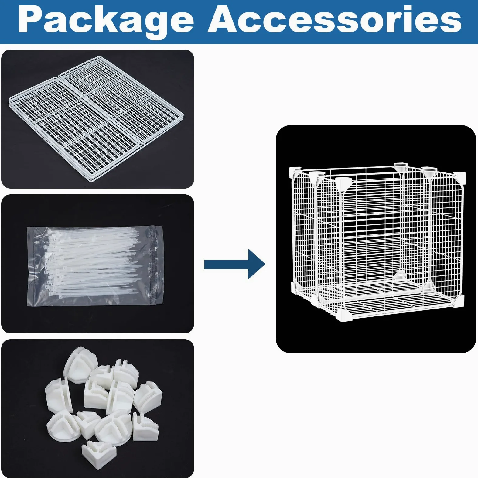 Contenedores organizadores de congelador de 20.5 x 13.8 x 13.8 pulgadas, cesta organizadora de congelador con divisor ajustable, cesta de almacenamiento de despensa para carnes, alimentos congelados,