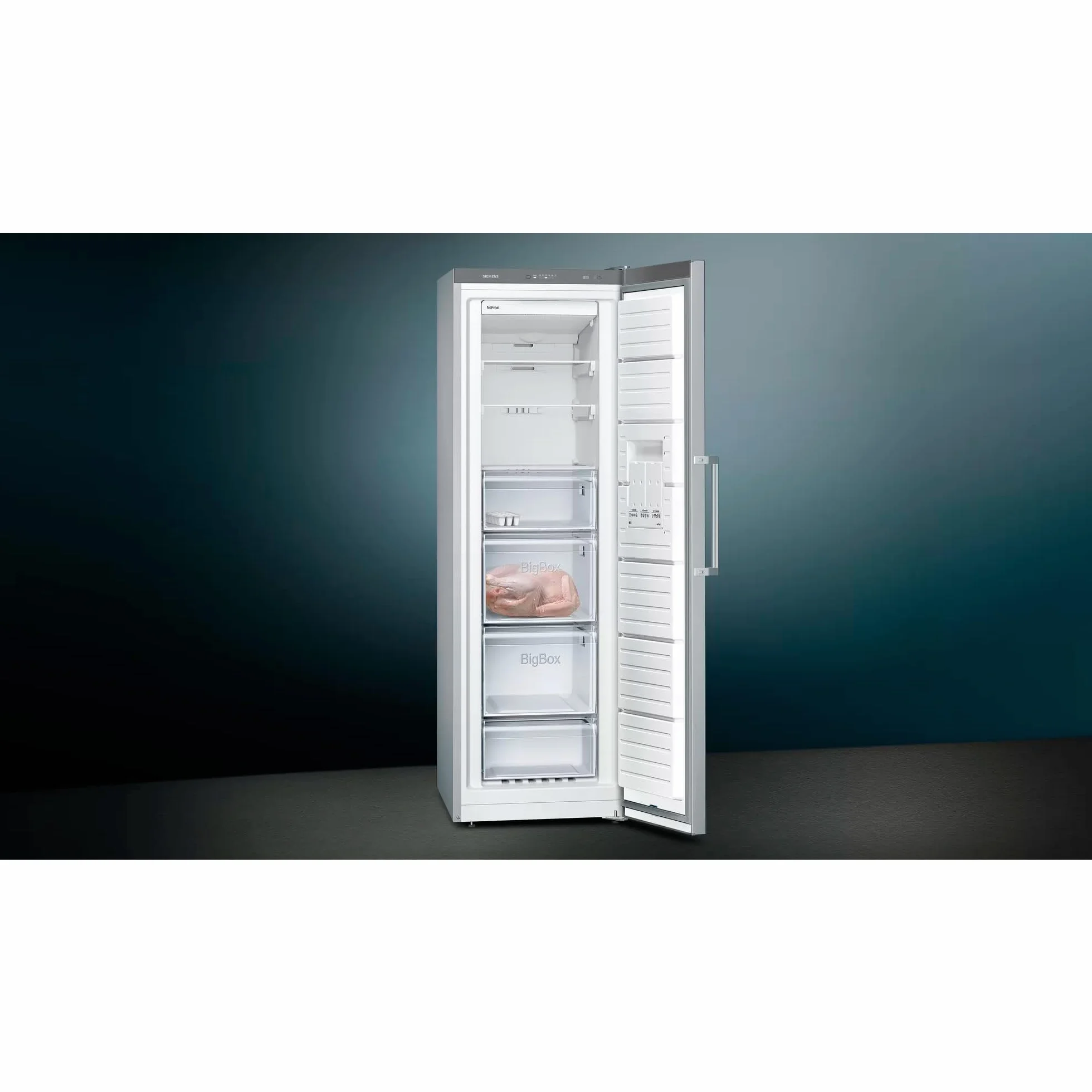Siemens GS36NVIEP iQ300 Freestanding Freezer/E / 234 kWh per Year / 242 l/noFrost/bigBox/freshSense - Temperature Control