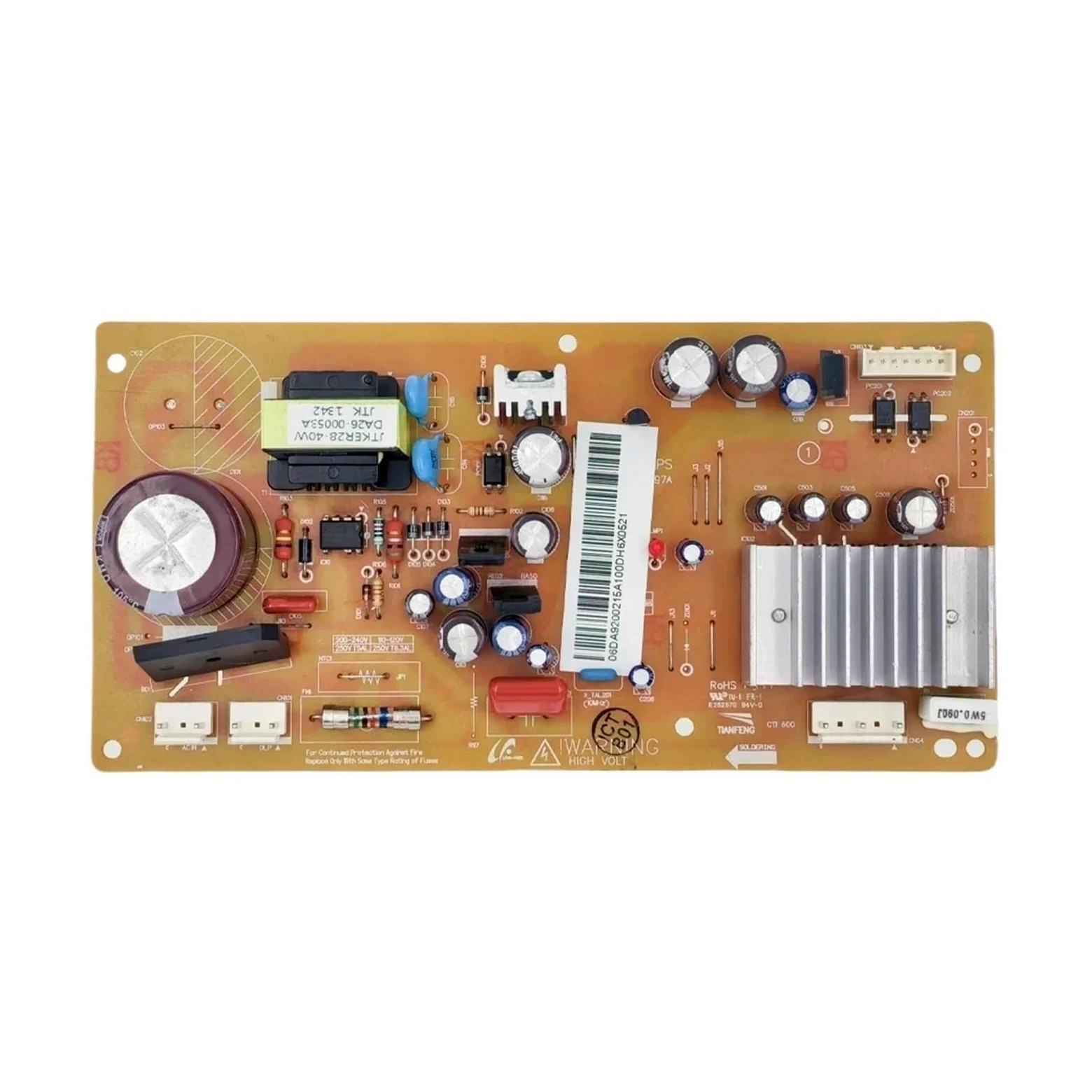 Tablero de Control de refrigerador DA92-00215A circuito PCB DA41-000782B piezas de congelador de placa base de refrigerador