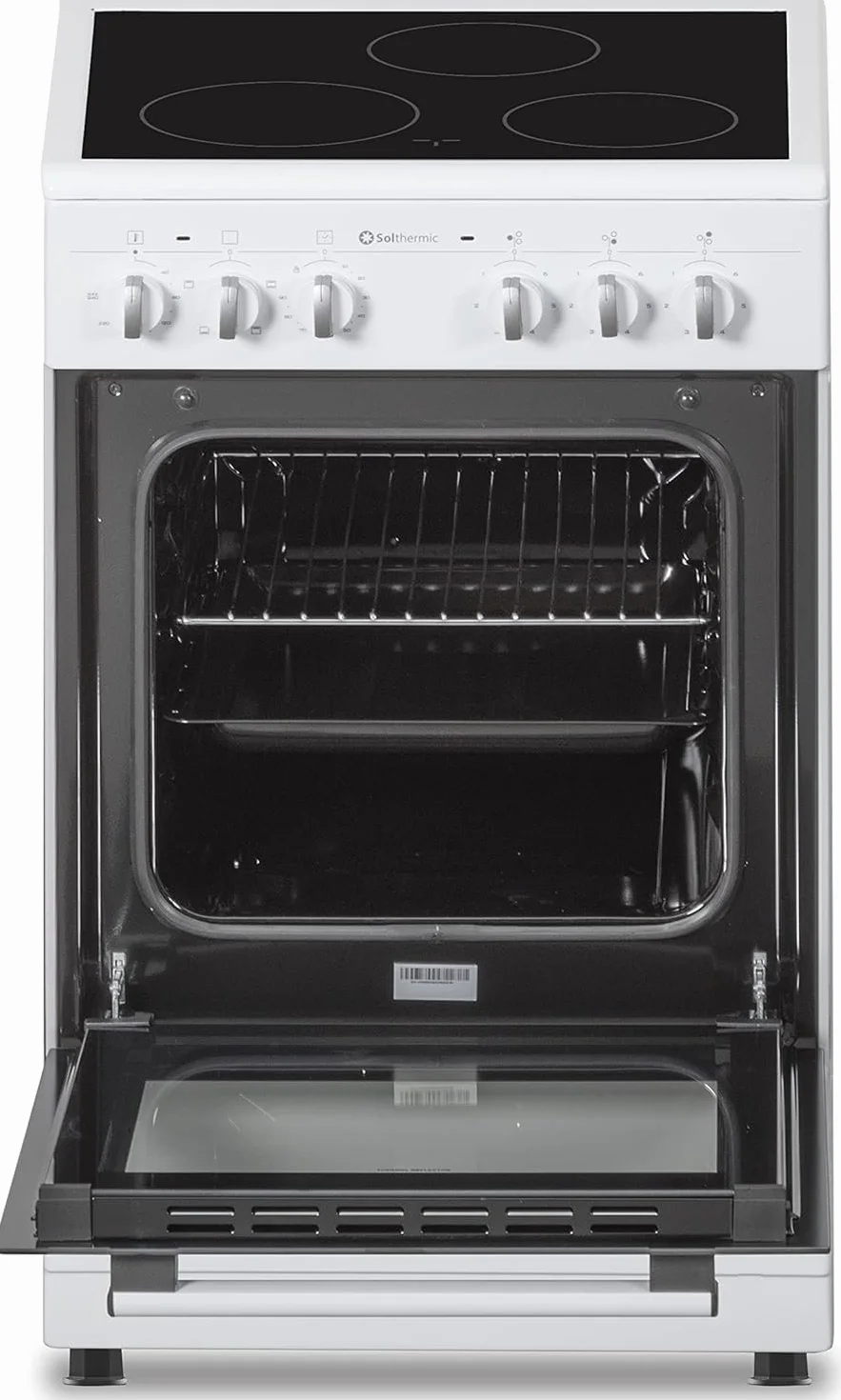 SOLTHERMIC COMBO PACK COCINA VTC BLANCA 50X50 + CAMPANA H60P INOX / 50 CM/GRAN CAPACIDAD EXTRACCION/ALTA GAMA