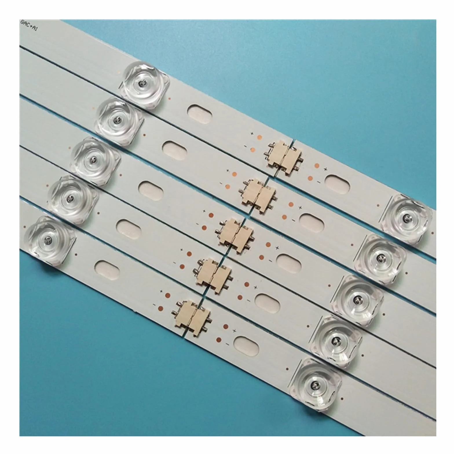 Tira de LED de 10 Piezas Compatible for LG 50LB6300 50lb650v 50LF6000 50LF580V 50LF6100 50LF5610 50LF5809 50LB5820 6916L-1982A 1983A 1781A 1782A