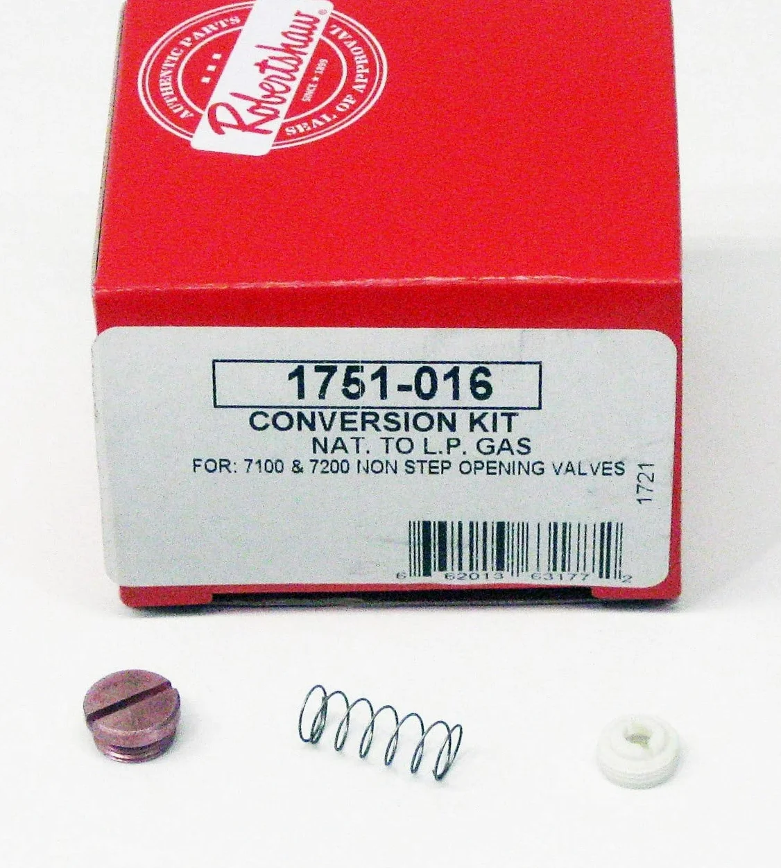Robertshaw 1751-016 Kit de conversión de gas natural a LP