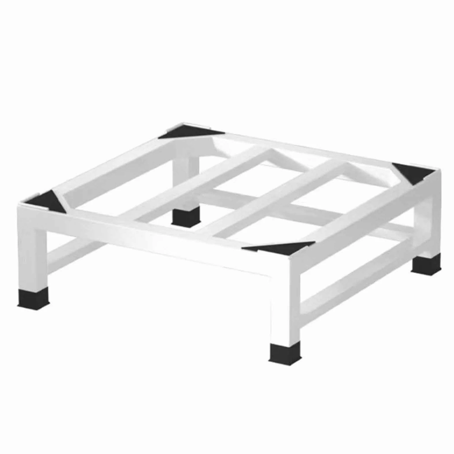 Soporte universal para frigorífico resistente con 4 pies resistentes, diseño de paleta de tierra dividida, pedestal para lavadora y secadora