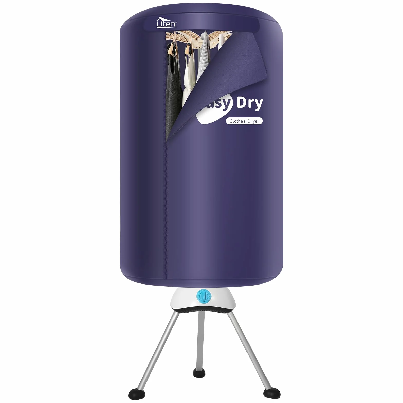Secador eléctrico portátil Secador de Calor de 1000 W Puede sincronizar 180 min Diseño de Varilla Colgante multinivel de Gran Capacidad