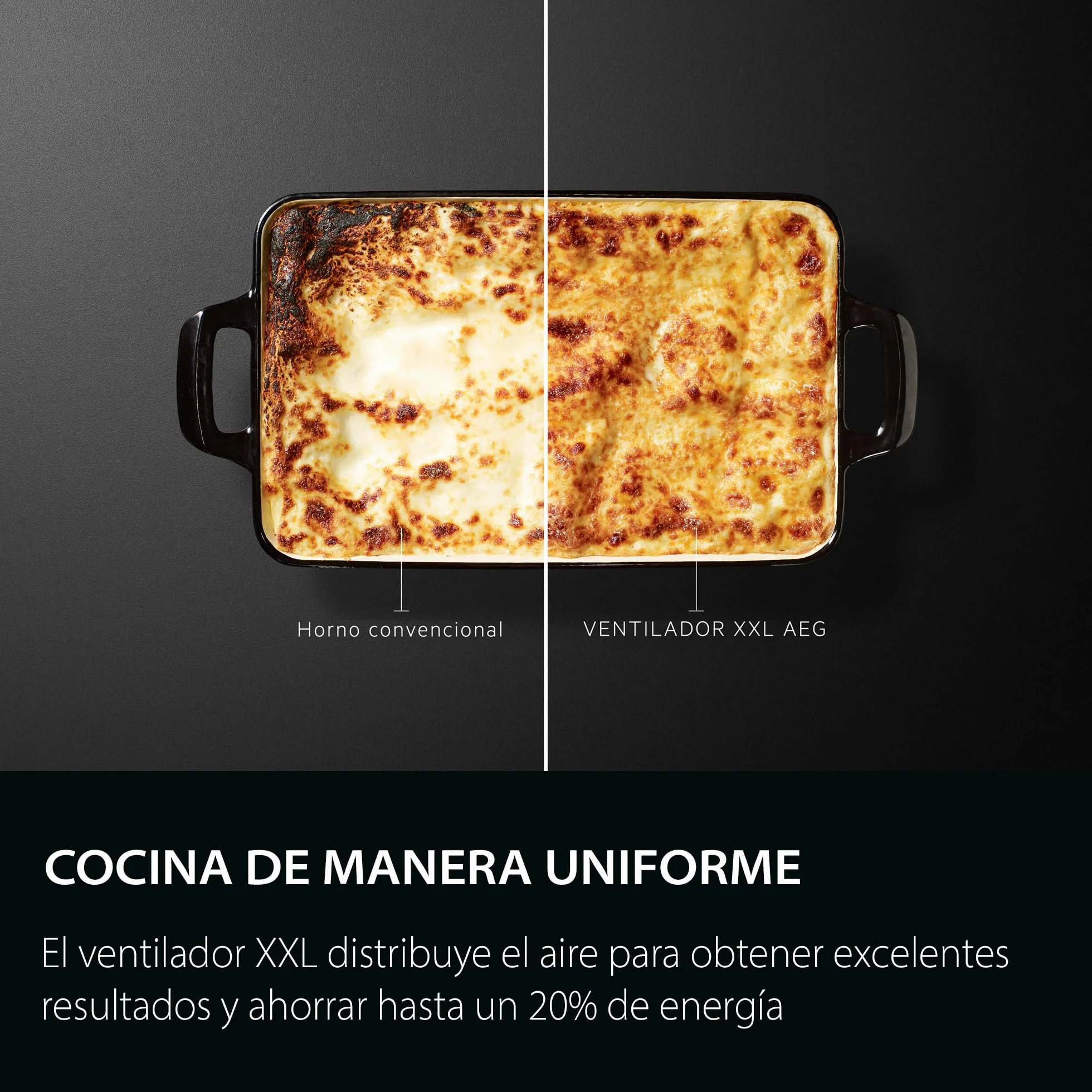 AEG BPE577161M Horno Eléctrico Multifunción, 72 L, Limpieza Pirolítico, Integrable, Sonda Térmica, Función a Vapor, Display LCD Táctil, Ventilador XXL, Inox Antihuellas, Clase A+, Fabricado en DE