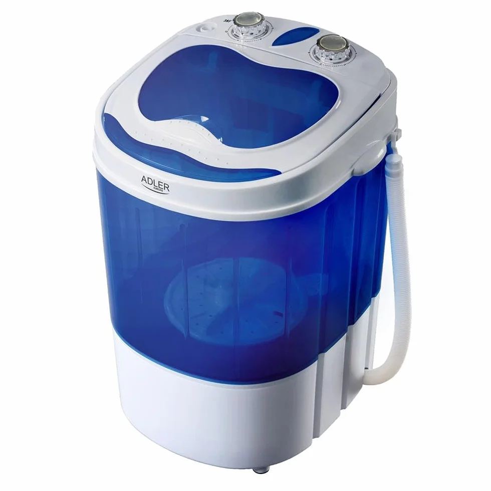 Adler AD 8051 Mini Lavadora Portátil Carga Superior 3kg 1kg Centrifugado 360x370x530 cm