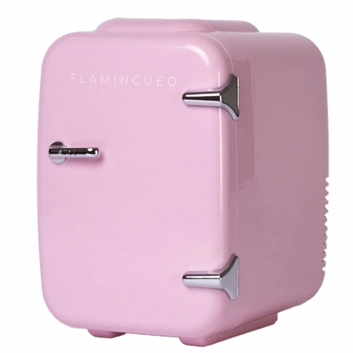 Flamingueo Nevera Pequeña - Mini Nevera 4L, Nevera Cosmeticos, 12V/220V, Mini Neveras Para Habitacion, Nevera Skincare
