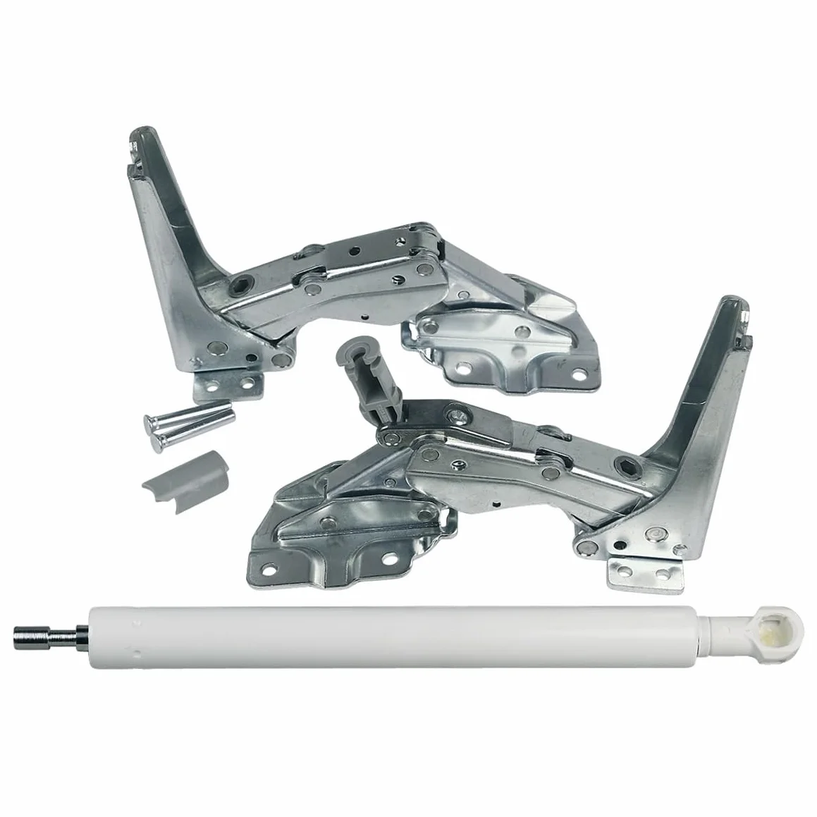 Liebherr 9590166 - Amortiguador de puerta + bisagra de puerta superior e inferior para frigorífico, entre otros, IKB 2214-20A, IKP 1554-20A, IKP 2850-20D