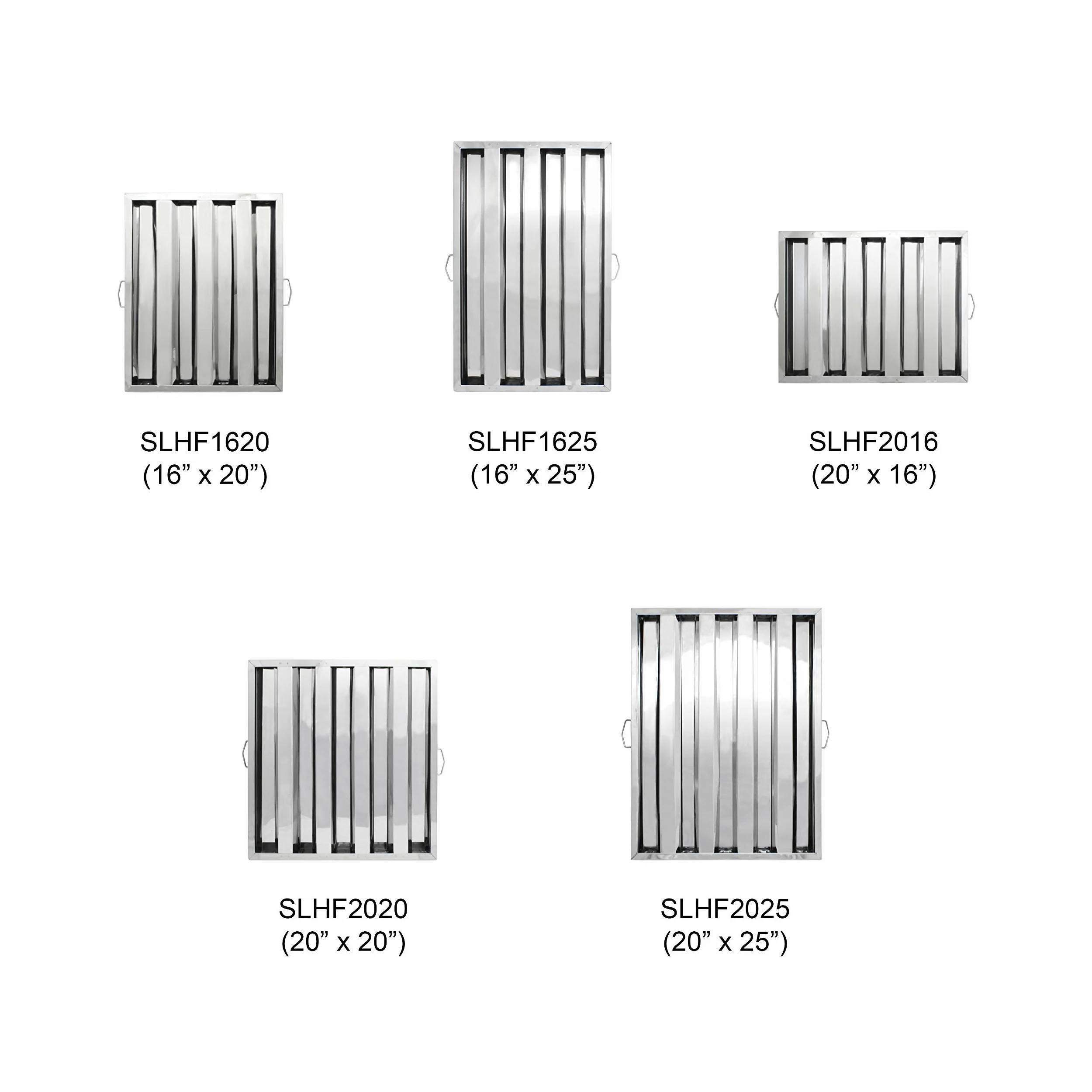 1 cada Thunder grupo campana filtro 16 "x 25, acero inoxidable