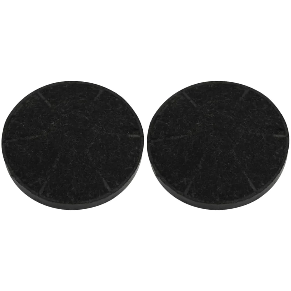 Filtro de carbón para campanas extractoras, 2 unidades, filtro de carbón activo, 105 x 21 mm, polipropileno, pieza de repuesto para campana extractora de aire para reducir los olores en la