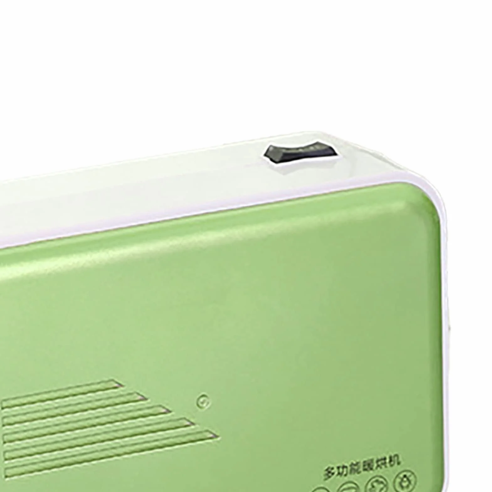 Secadora Portátil para Ropa y Zapatos - Mini Secadora de Viaje para Casa, Negocios, Edredones - Verde Matcha (Enchufe Redondo)