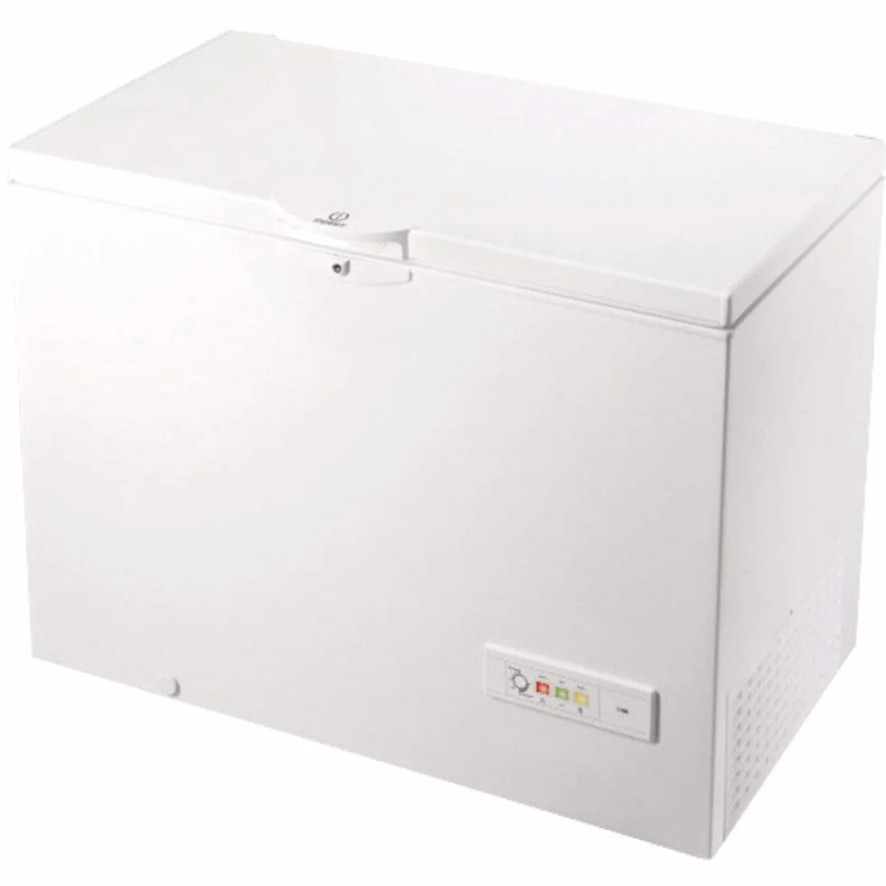 Congelador Horizontal - Indesit OS 1A 300 H2, Capacidad 311 litros, Clase A+, Blanco